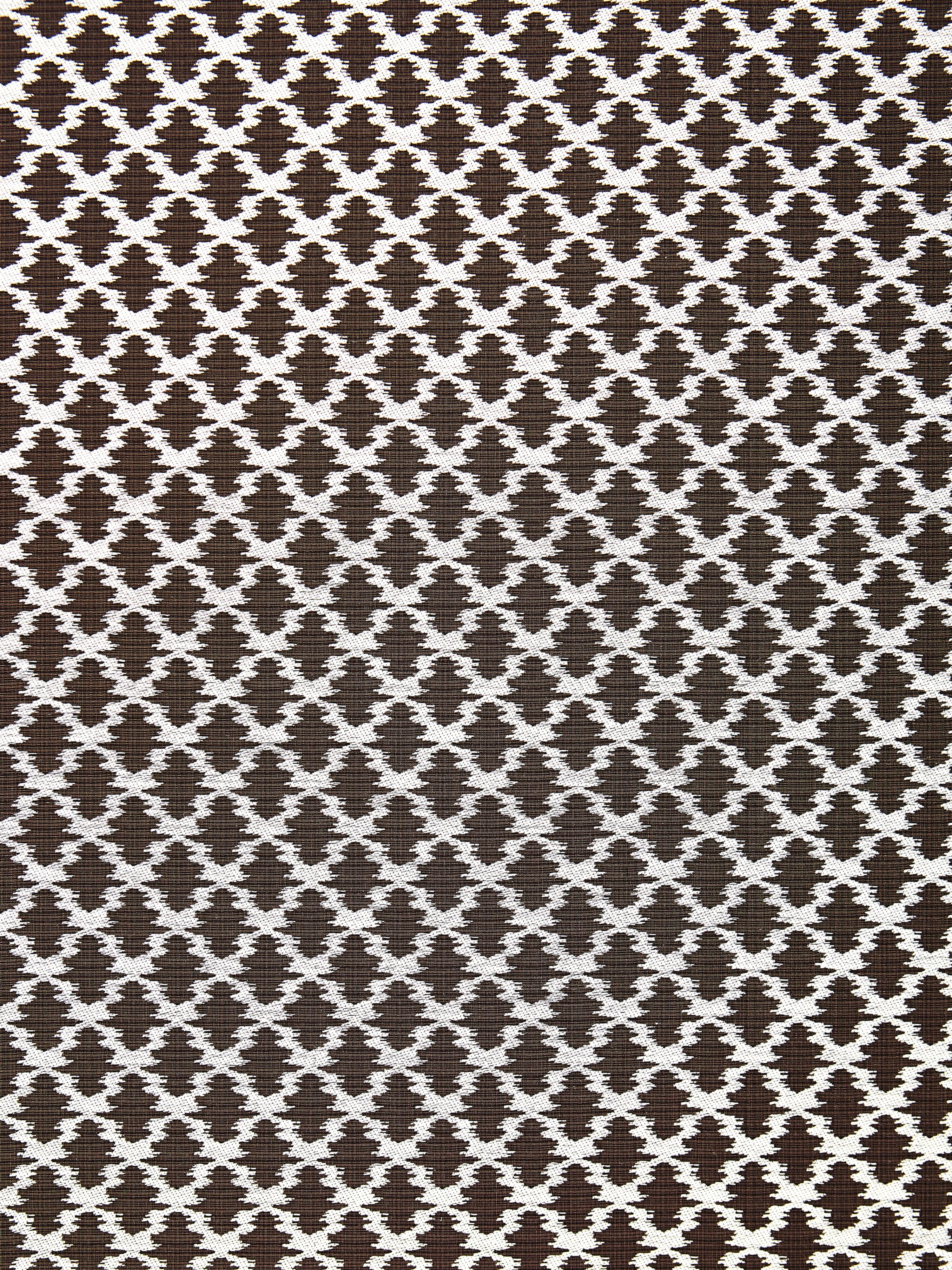 Samarinda Ikat fabric in black walnut color - pattern number SC000827035 - by Scalamandre in the Scalamandre Fabrics Book 2 collection