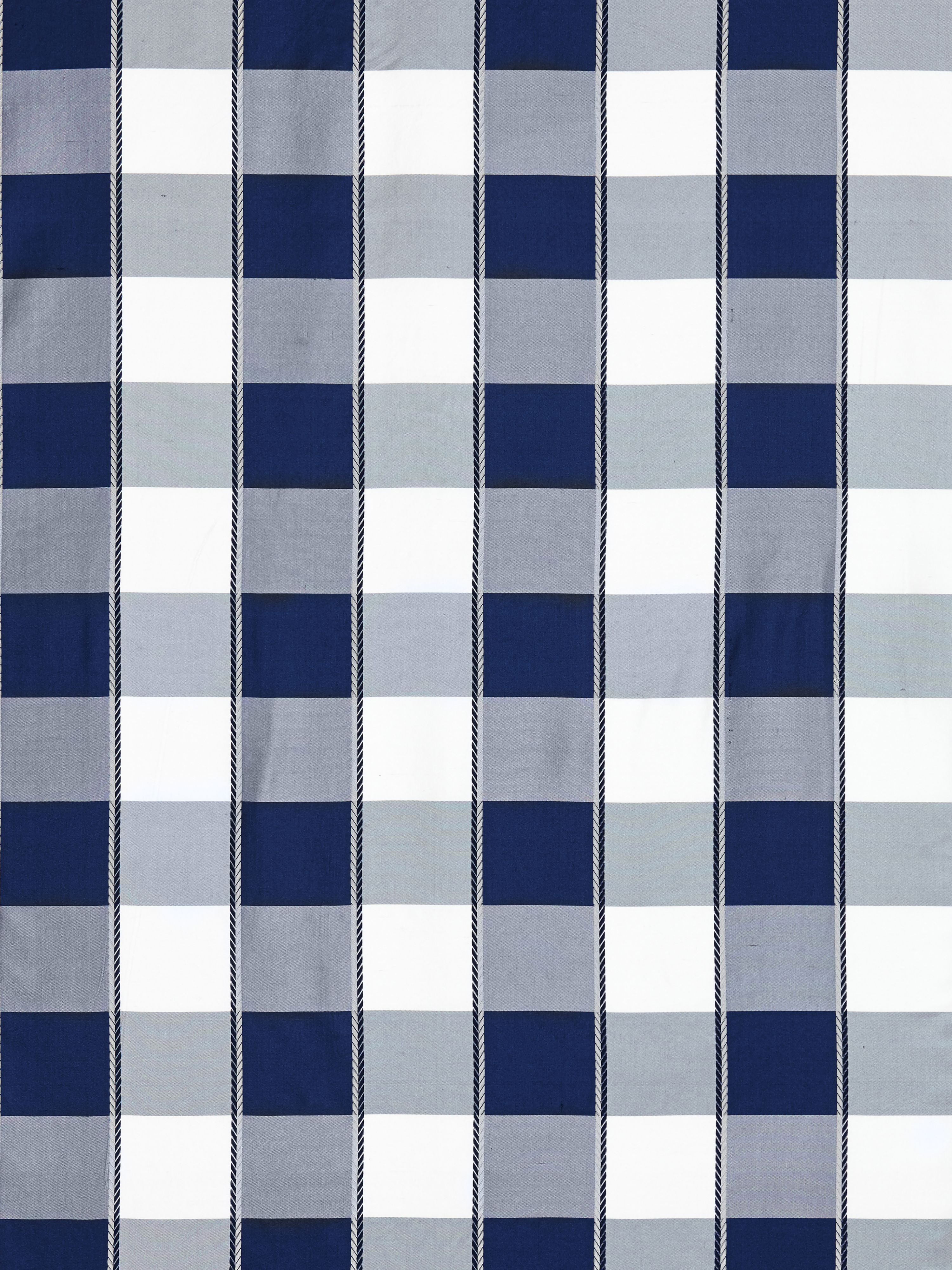 Chelsea Check fabric in navy color - pattern number SC000927024 - by Scalamandre in the Scalamandre Fabrics Book 2 collection