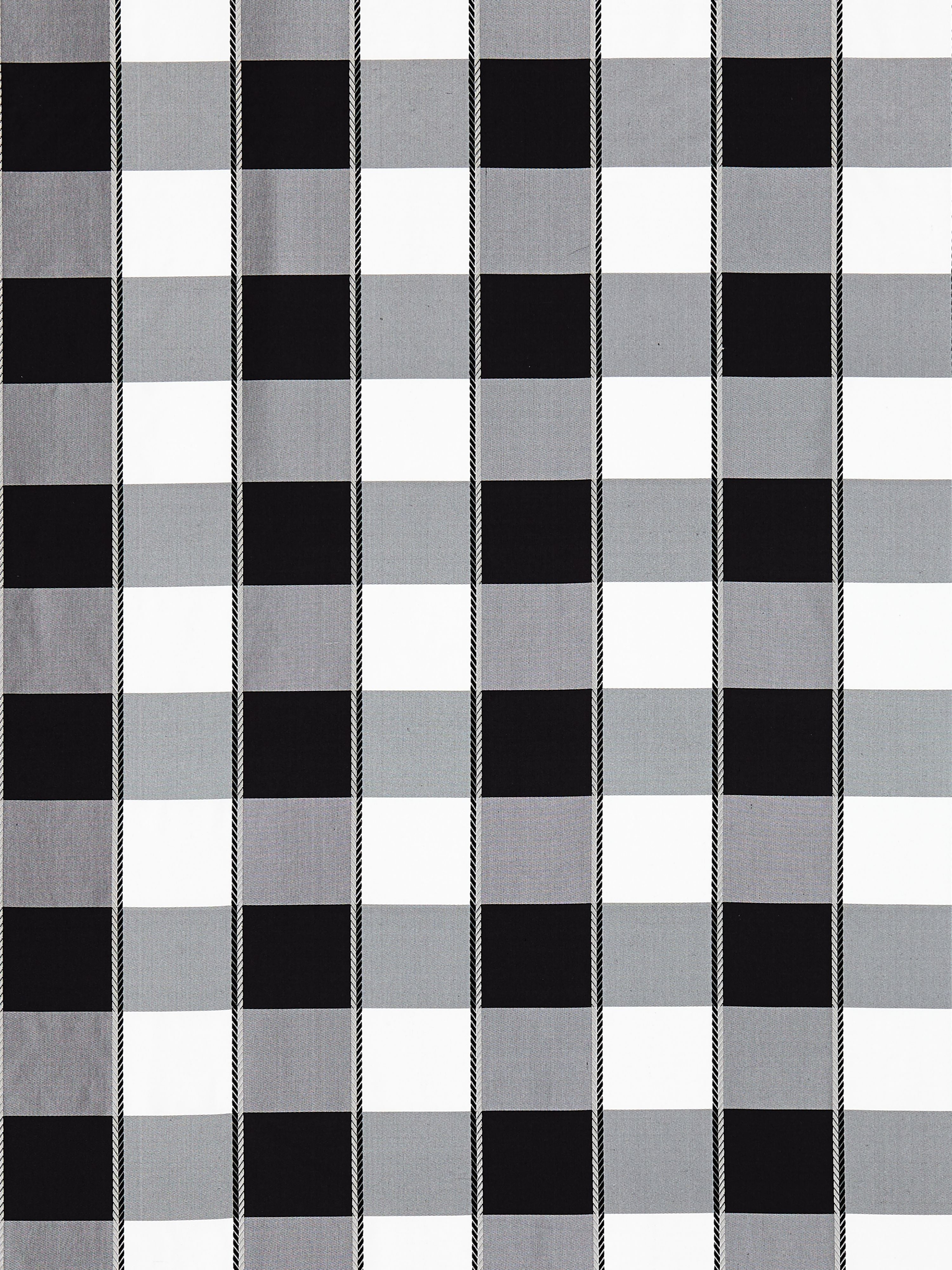 Chelsea Check fabric in onyx color - pattern number SC001027024 - by Scalamandre in the Scalamandre Fabrics Book 2 collection