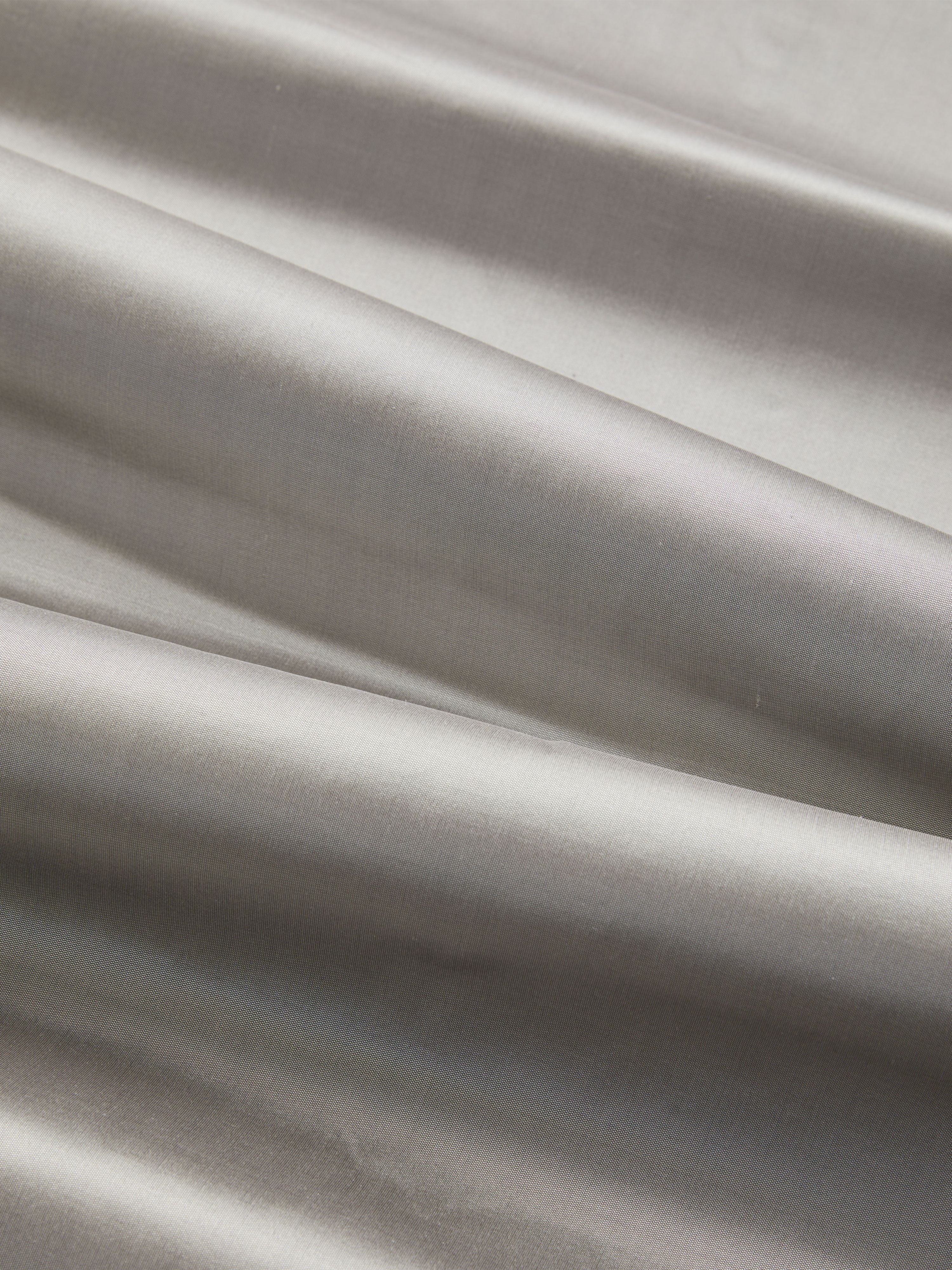 Olympia Silk Taffeta fabric in steel color - pattern number SC001027250 - by Scalamandre in the Scalamandre Fabrics Book 2 collection