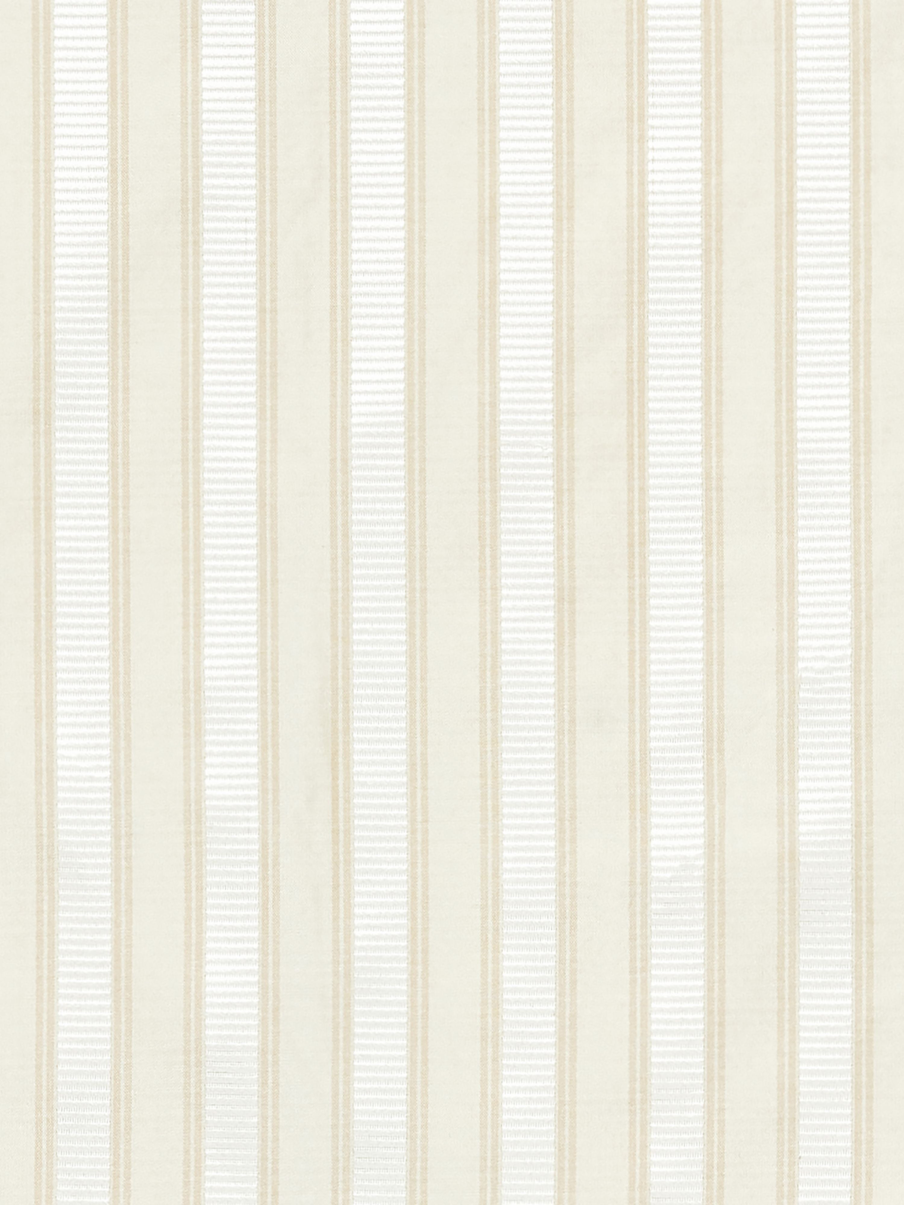 Shirred Stripe fabric in oyster white color - pattern number SC0012121M - by Scalamandre in the Scalamandre Fabrics Book 2 collection