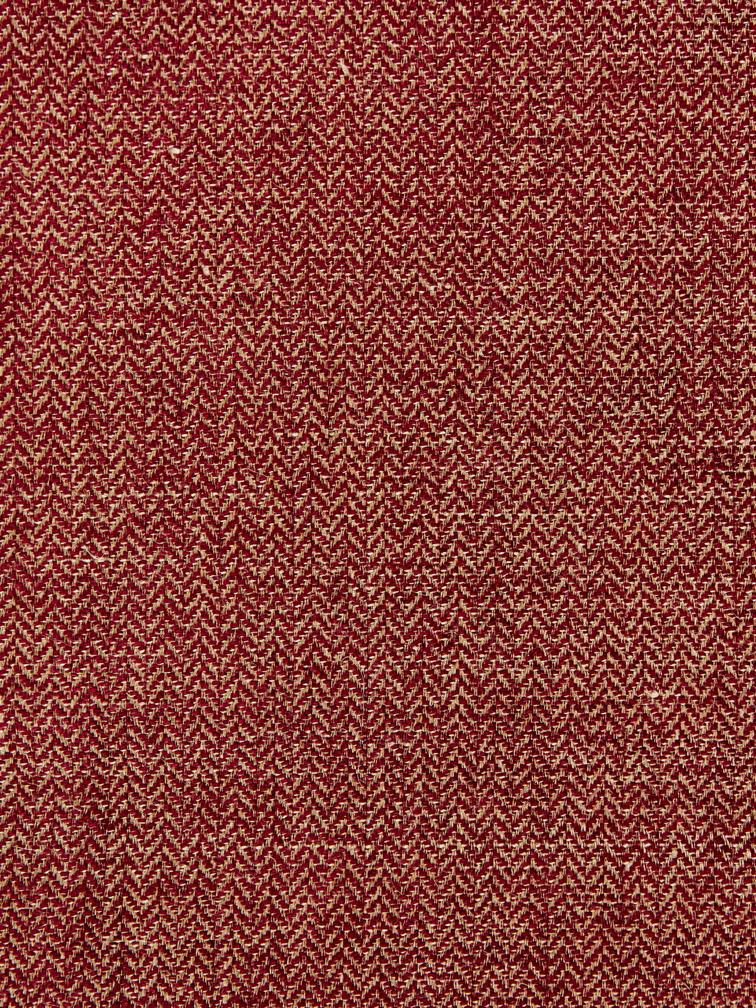 Oxford Herringbone Weave fabric in plum color - pattern number SC001327006 - by Scalamandre in the Scalamandre Fabrics Book 2 collection