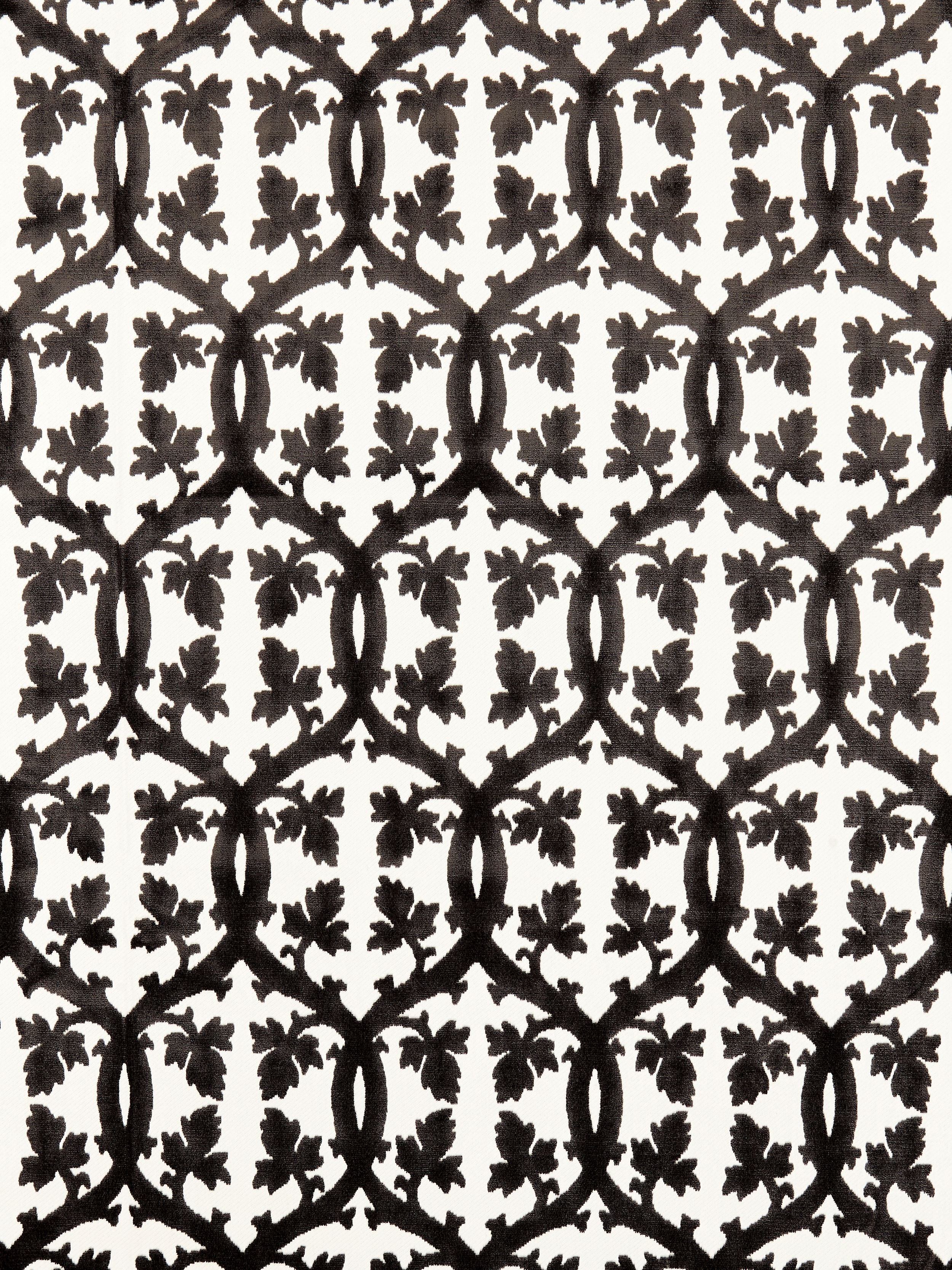 Falk Manor House fabric in carbon color - pattern number SC001826690M - by Scalamandre in the Scalamandre Fabrics Book 2 collection