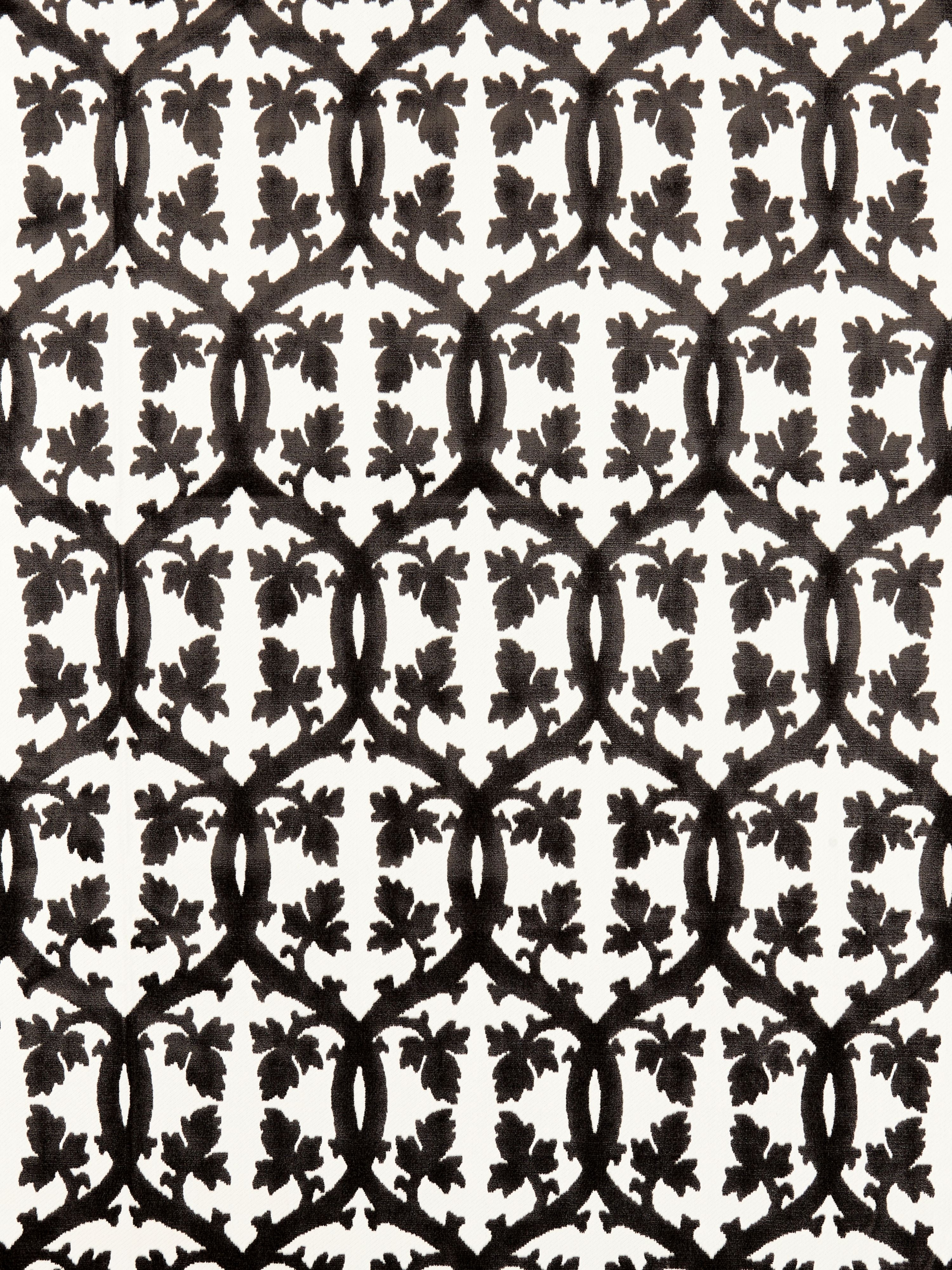 Falk Manor House fabric in carbon color - pattern number SC001826690M - by Scalamandre in the Scalamandre Fabrics Book 2 collection