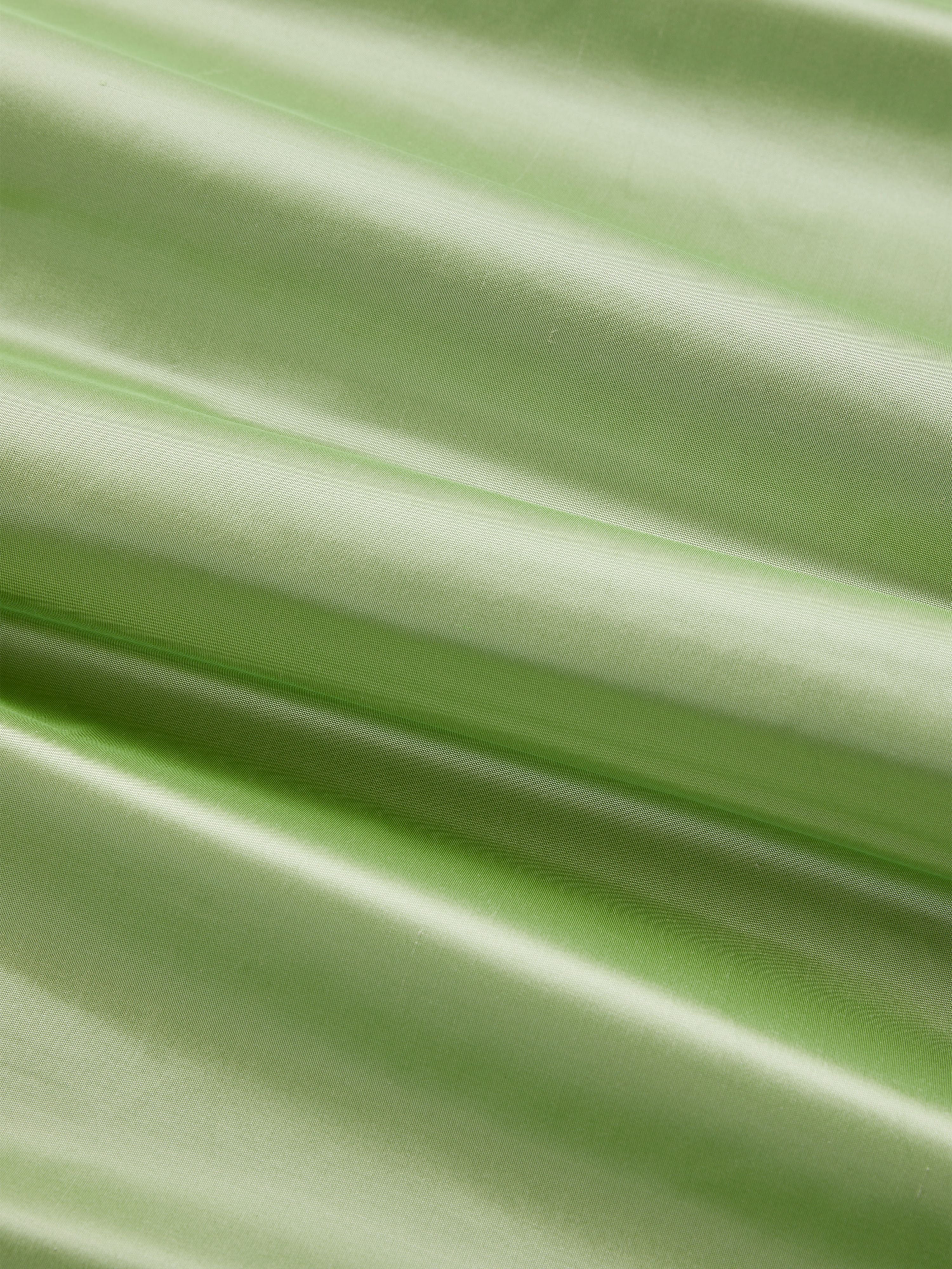 Olympia Silk Taffeta fabric in matcha color - pattern number SC002827250 - by Scalamandre in the Scalamandre Fabrics Book 2 collection