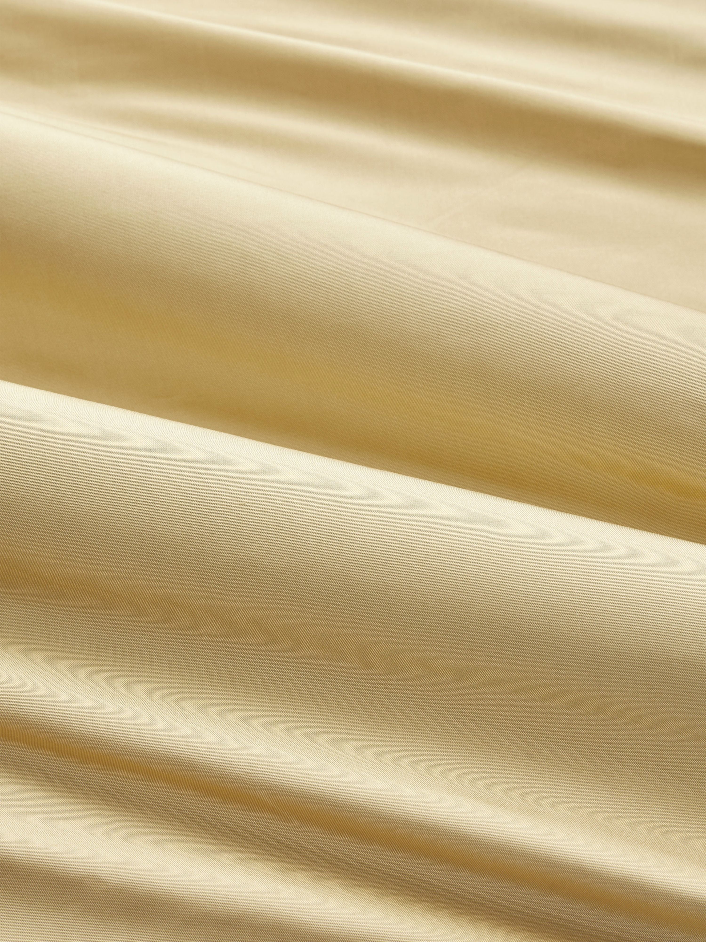 Olympia Silk Taffeta fabric in buttercup color - pattern number SC003327250 - by Scalamandre in the Scalamandre Fabrics Book 2 collection