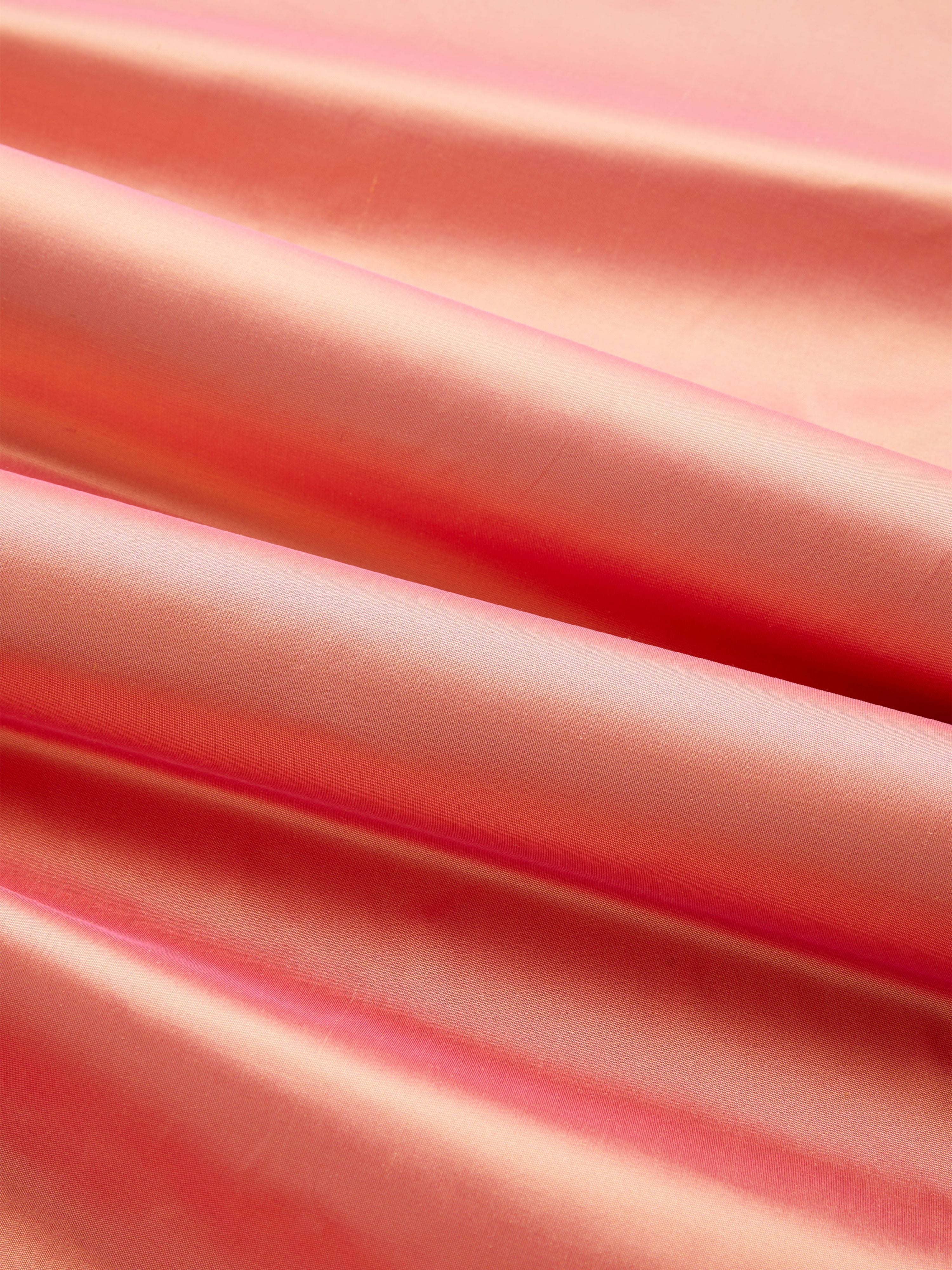 Olympia Silk Taffeta fabric in sunrise color - pattern number SC003727250 - by Scalamandre in the Scalamandre Fabrics Book 2 collection