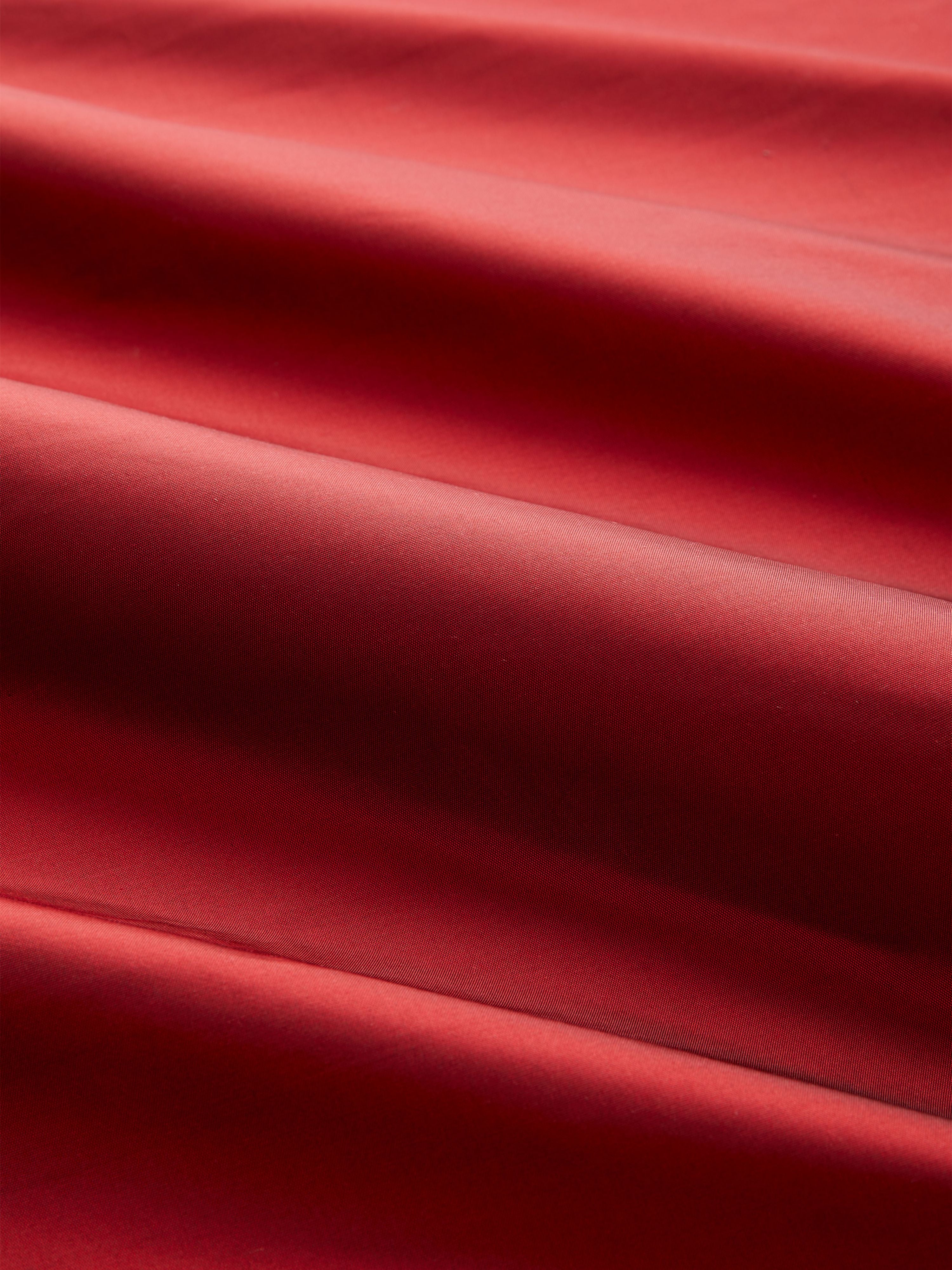 Olympia Silk Taffeta fabric in deep red color - pattern number SC004427250 - by Scalamandre in the Scalamandre Fabrics Book 2 collection