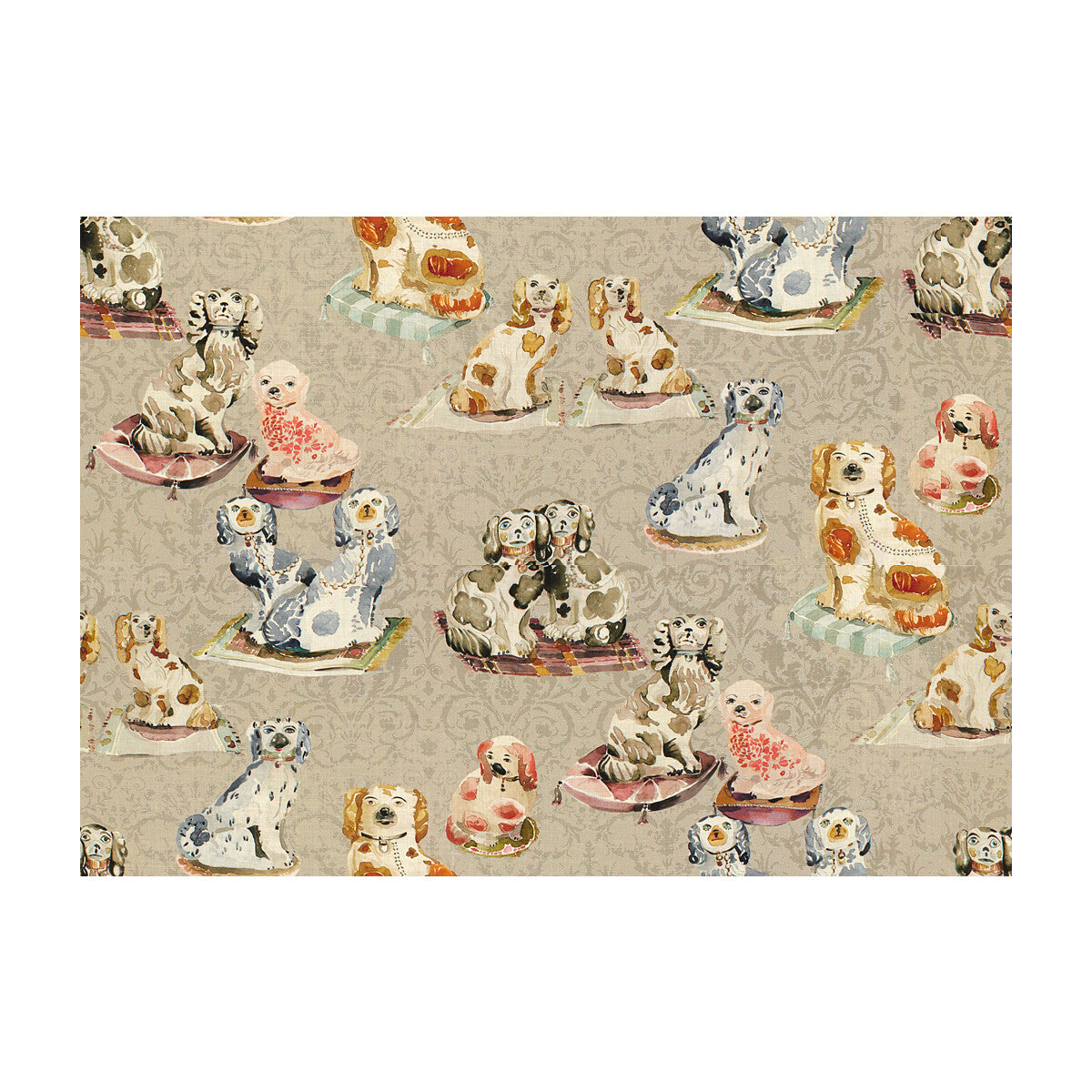 Spaniel fabric in montage color - pattern SPANIEL.716.0 - by Kravet Couture