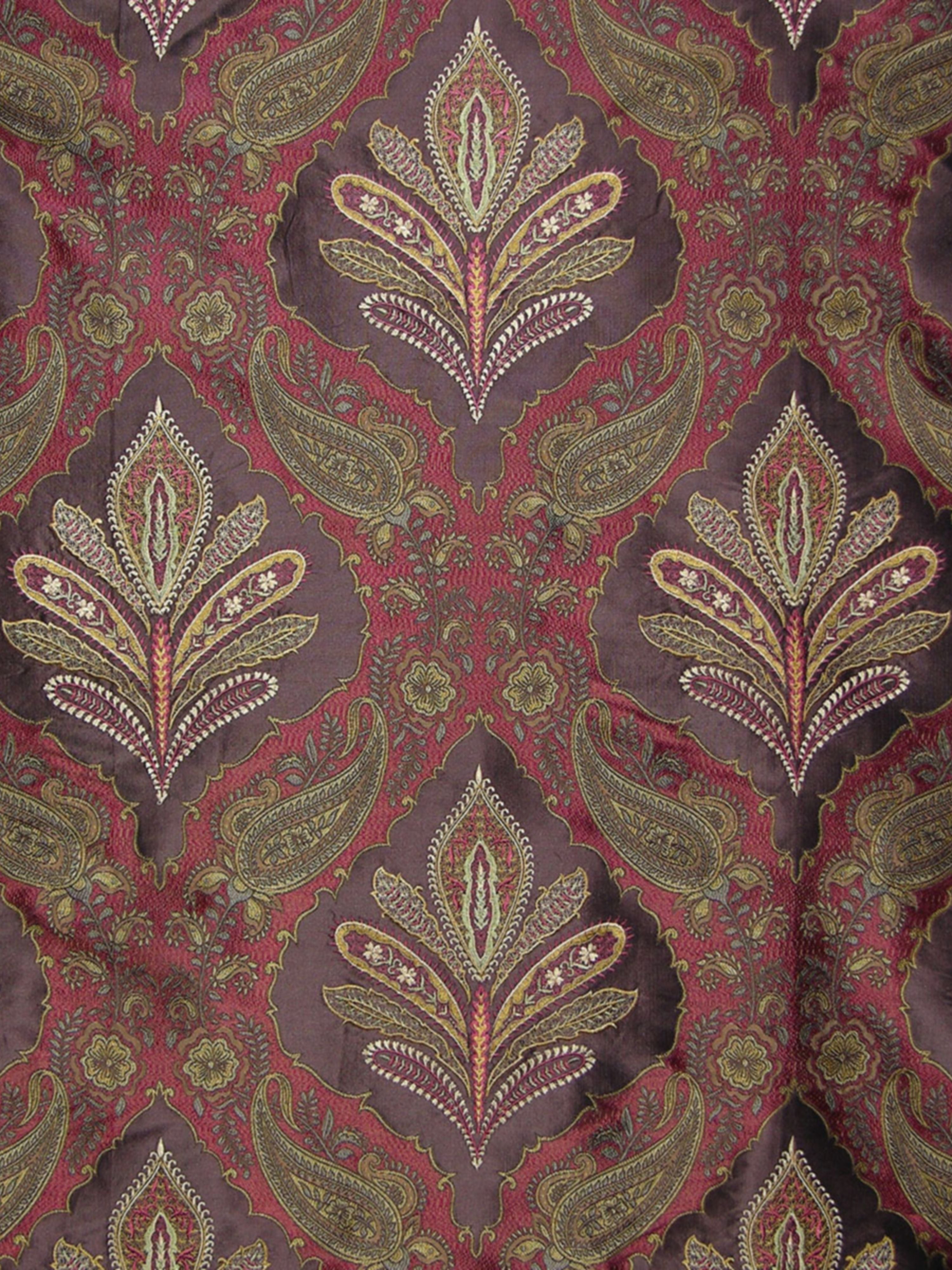 Darani fabric in crimson ganache color - pattern number SQ 00011480 - by Scalamandre in the Old World Weavers collection