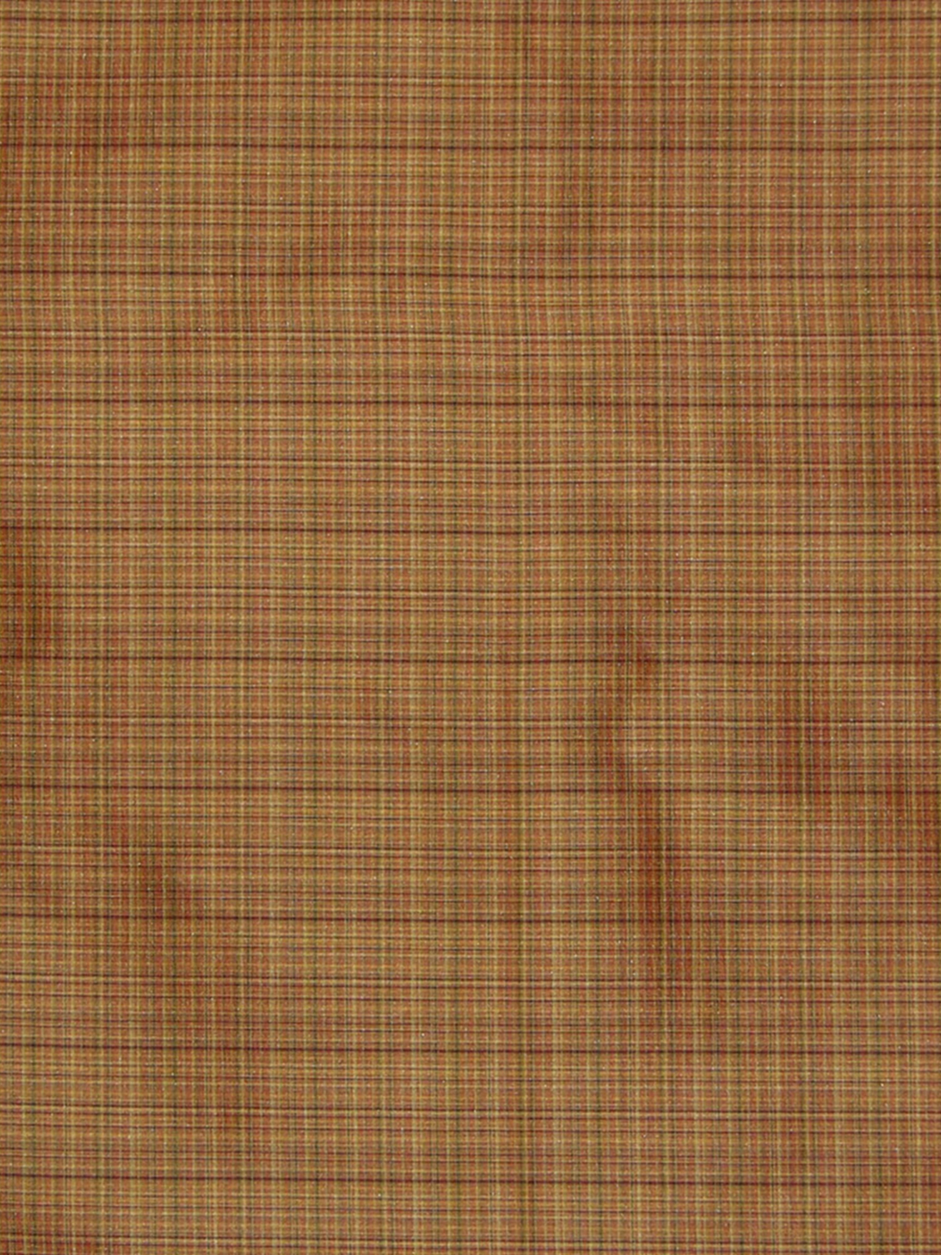T & A Check fabric in cinnabar color - pattern number SQ 00044308 - by Scalamandre in the Old World Weavers collection