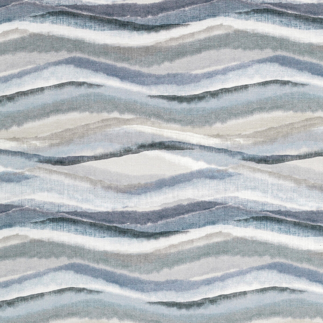 Striate fabric in indigo color - pattern STRIATE.5.0 - by Kravet Couture in the Modern Luxe III collection