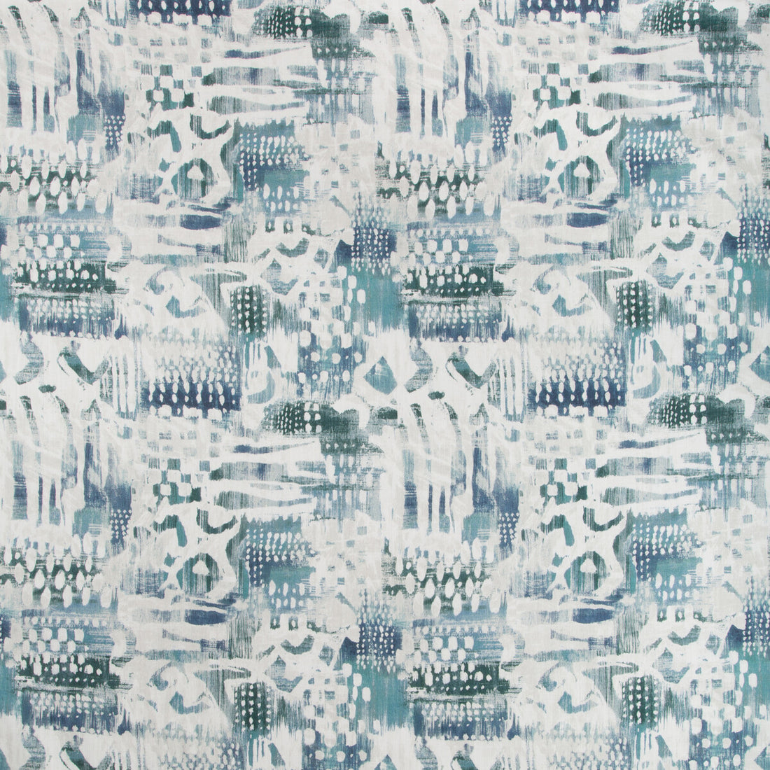 Surfwood fabric in lagoon color - pattern SURFWOOD.35.0 - by Kravet Basics in the Jeffrey Alan Marks Oceanview collection