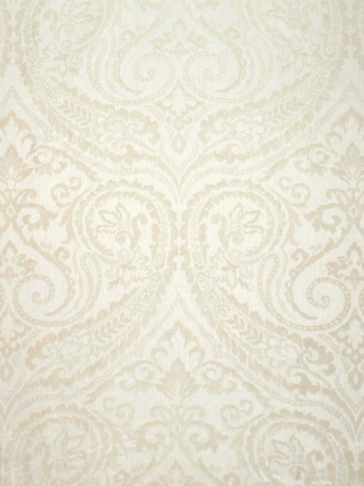 Blanchisserie fabric in parchment color - pattern number SV 00024705 - by Scalamandre in the Old World Weavers collection