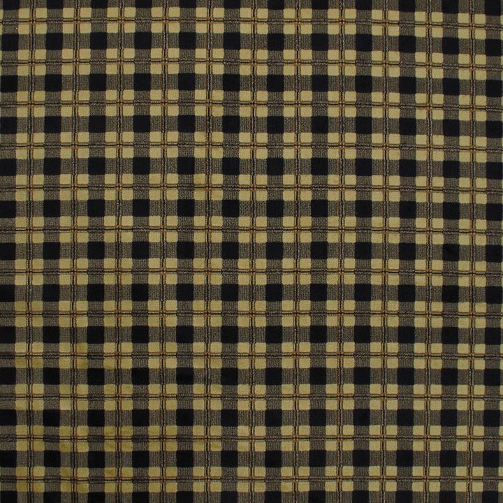Sahara Plaid fabric in bronze black color - pattern number SX 07820209 - by Scalamandre in the Old World Weavers collection