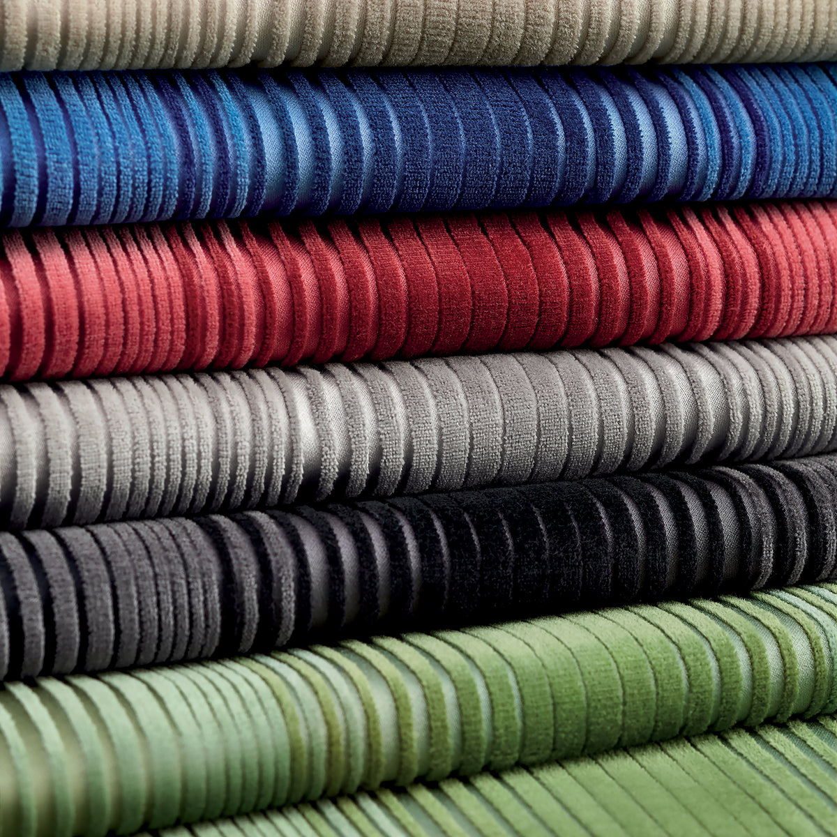 Ombre Velvet Cranberry Fabric