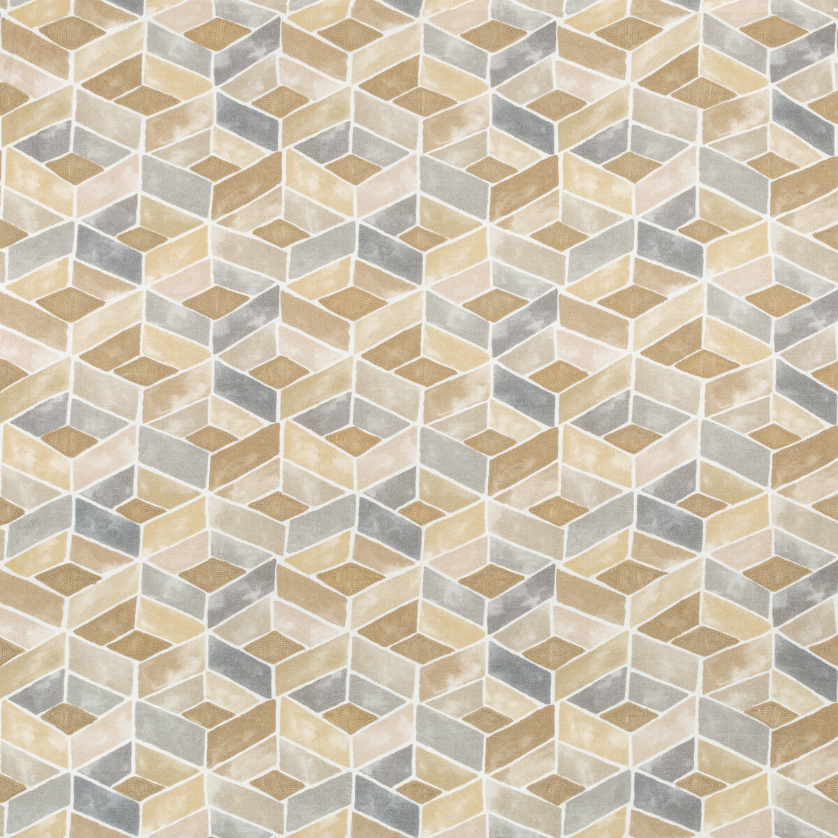 Tesserae fabric in sandstone color - pattern TESSERAE.1611.0 - by Kravet Couture in the Modern Colors-Sojourn Collection collection