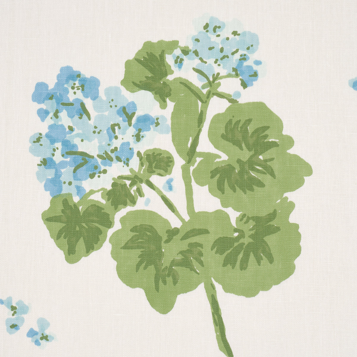 Geranium fabric in sky color - pattern number TL400023 - by Schumacher in the Tillett collection