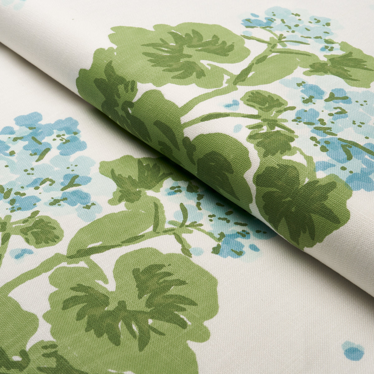 Geranium fabric in sky color - pattern number TL400023 - by Schumacher in the Tillett collection