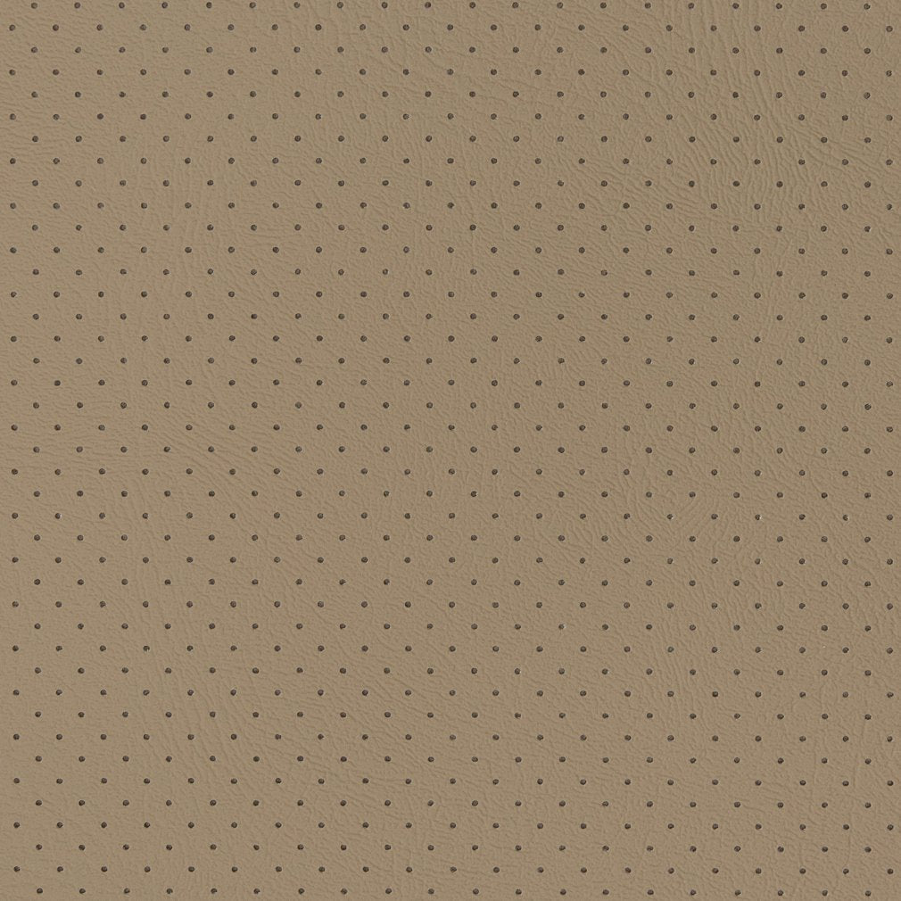 Perforated Faux Leather fabric in fawn color - pattern number V407 - by Charlotte in the Automotive Vinyl collection