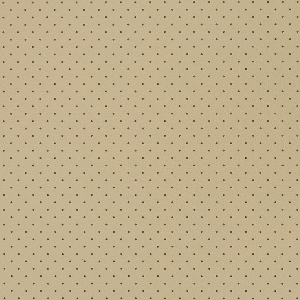 Perforated Faux Leather fabric in dune color - pattern number V411 - by Charlotte in the Automotive Vinyl collection