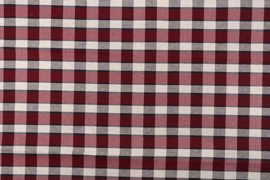 Meadowland fabric in red black color - pattern number VW 16782982 - by Scalamandre in the Old World Weavers collection