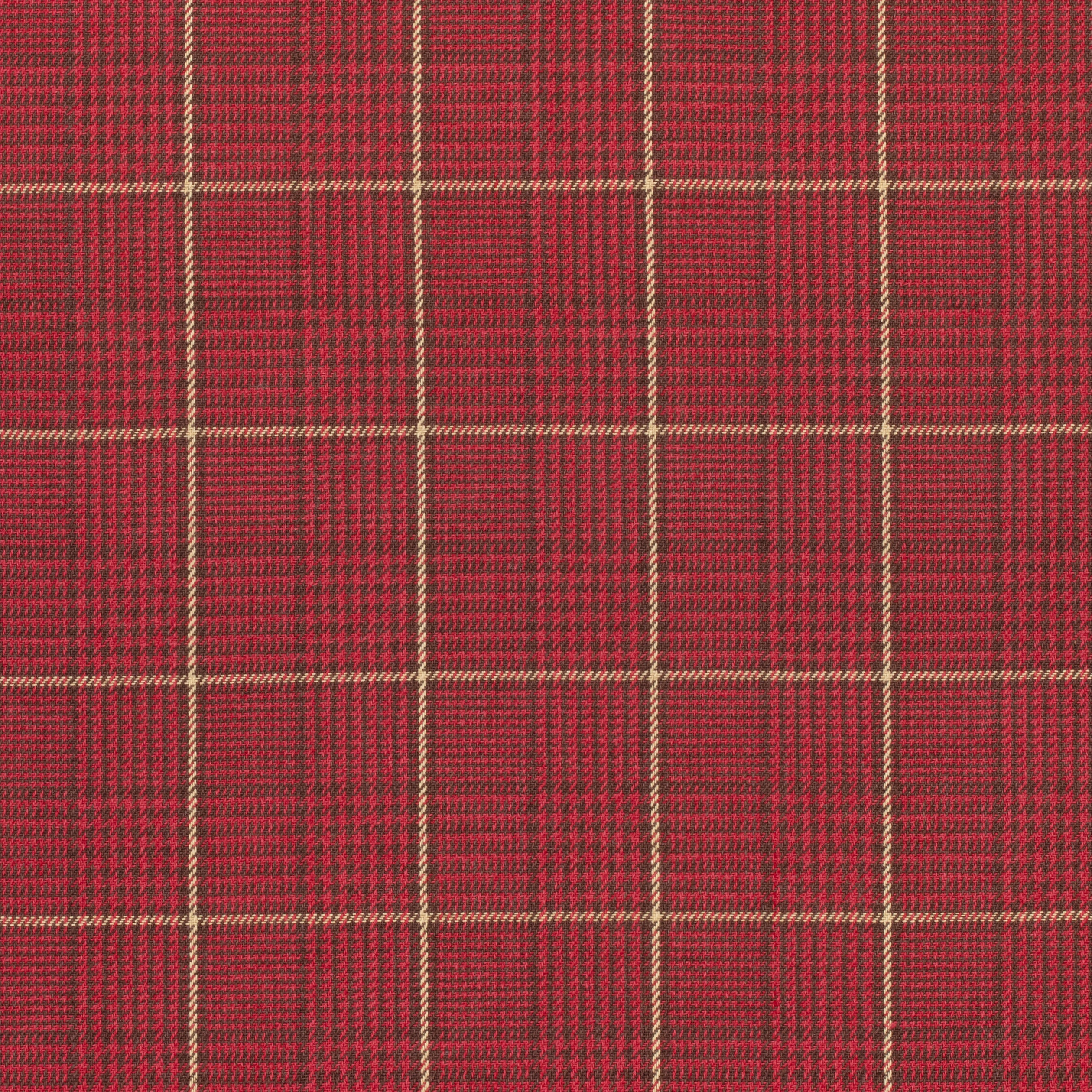 Grassmarket Check fabric in red color - pattern number W710204 - by Thibaut in the Colony collection