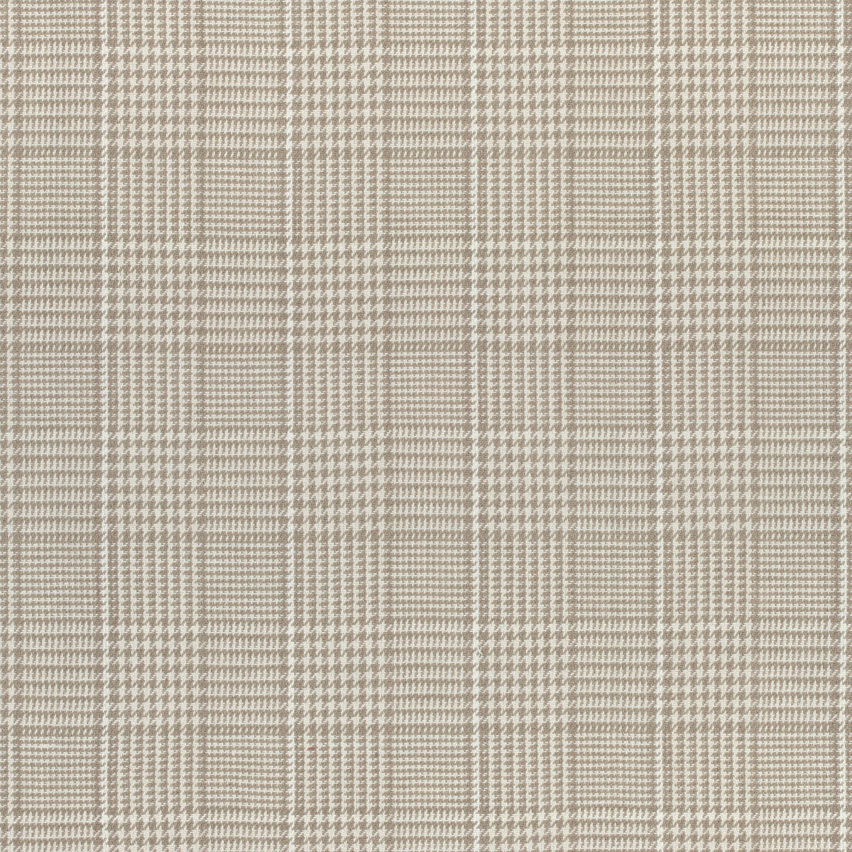 Grassmarket Check fabric in beige color - pattern number W710205 - by Thibaut in the Colony collection
