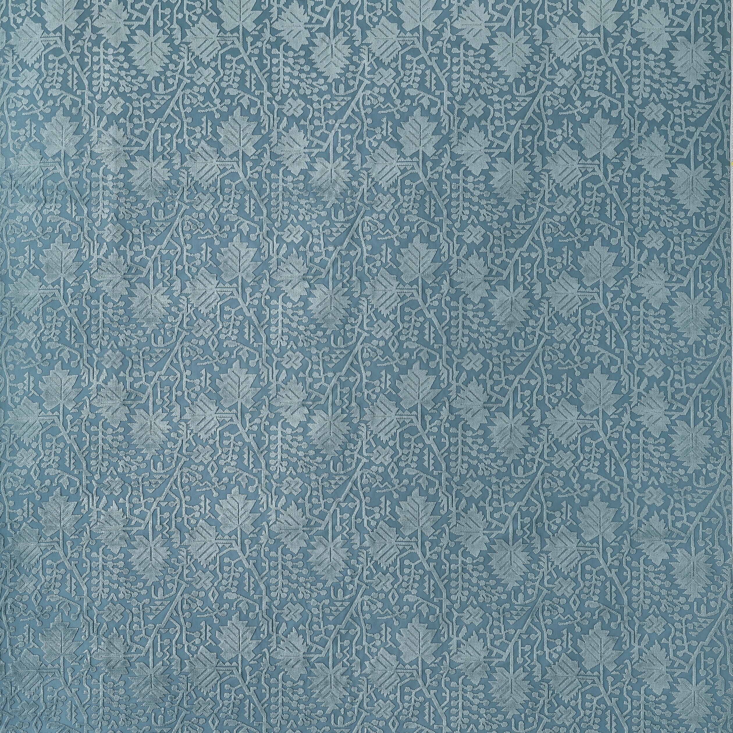 Morris Velvet fabric in mineral color - pattern number W710502 - by Thibaut in the Boxwood collection