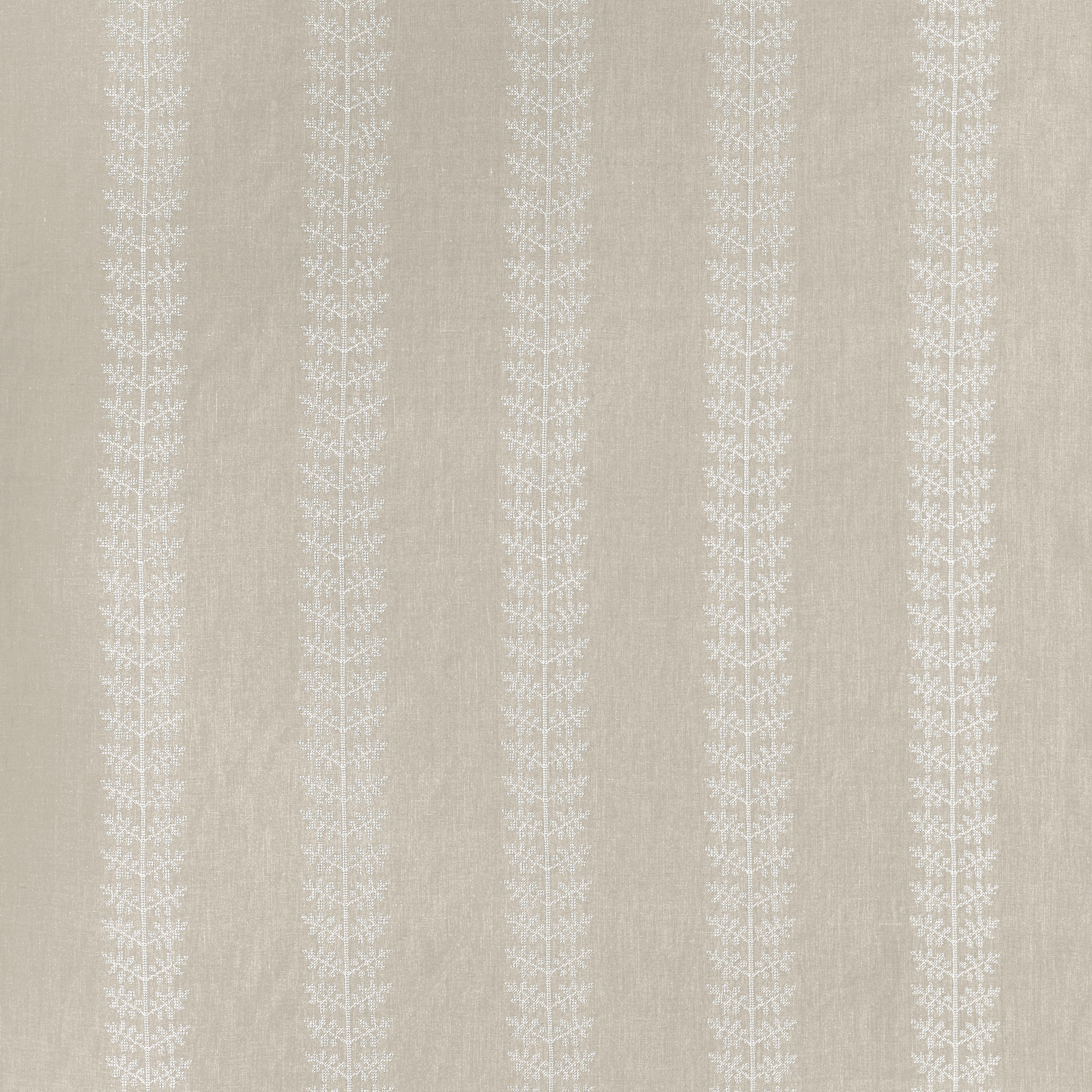 Amble Embroidery fabric in flax color - pattern number W710504 - by Thibaut in the Boxwood collection