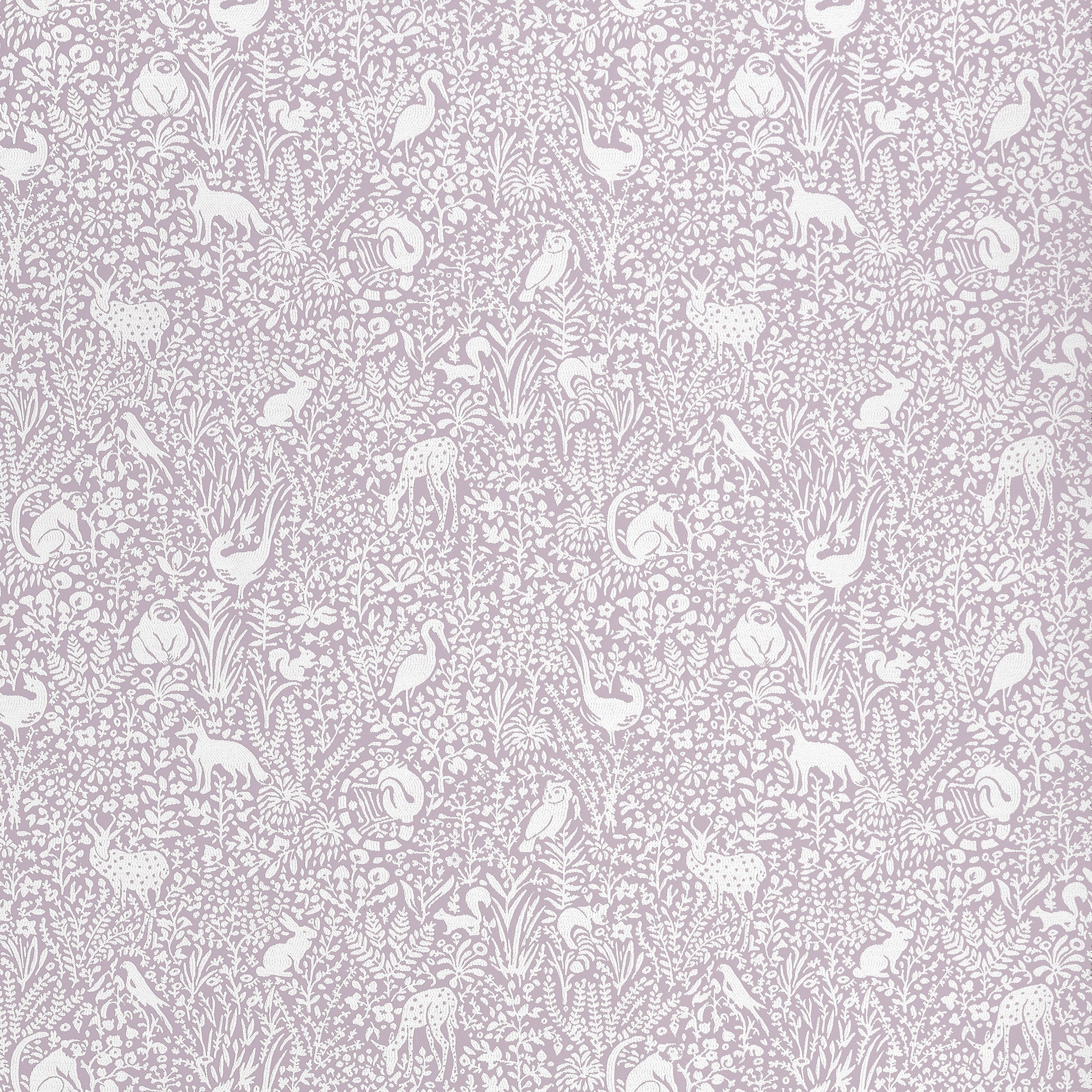 Kindred fabric in lilac color - pattern number W711109 - by Thibaut in the Acadia collection