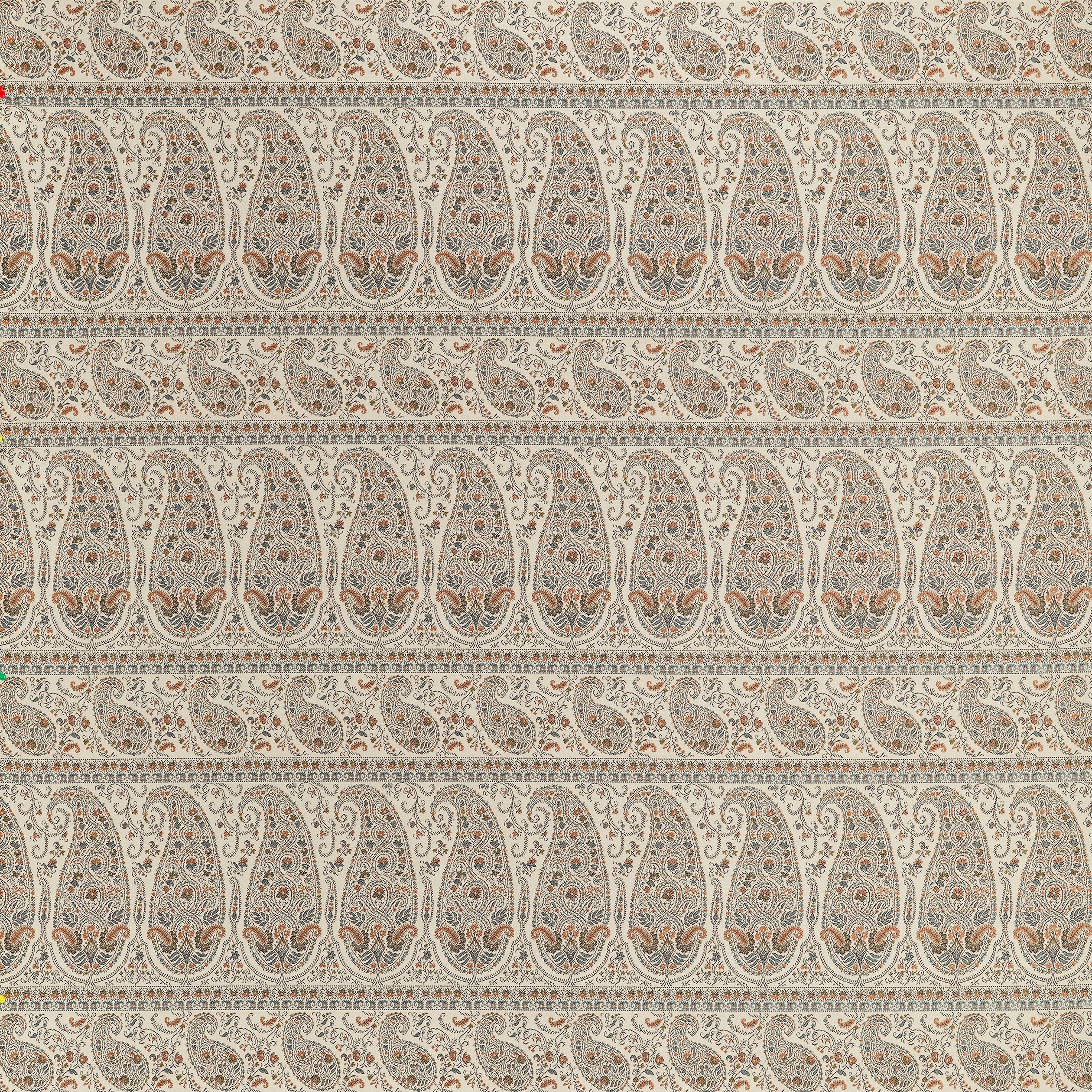 Emalin Paisley fabric in curry color - pattern number W711332 - by Thibaut in the Savile collection