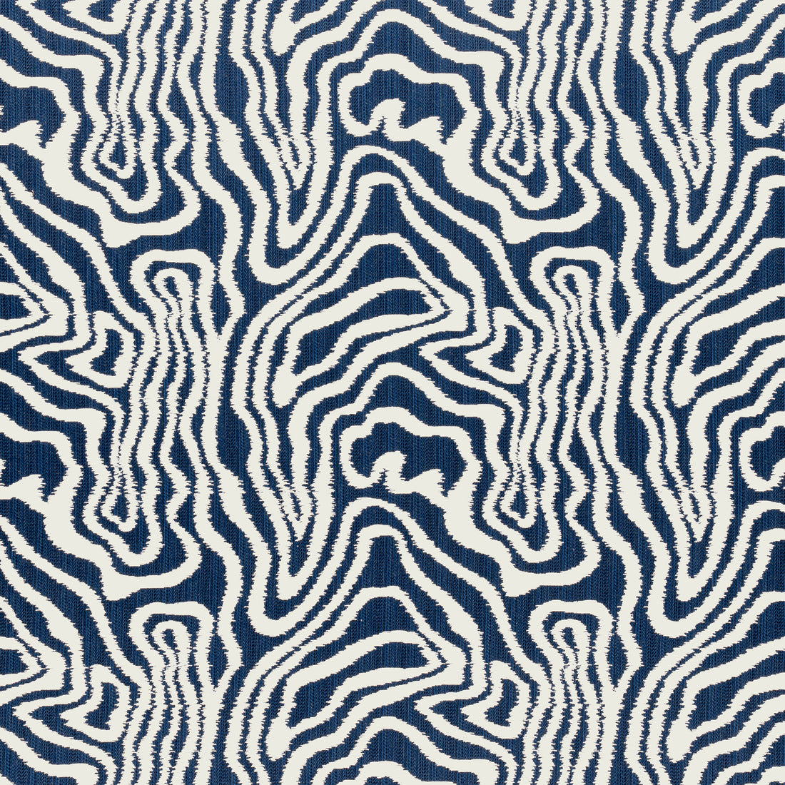 Alessandro fabric in navy - pattern number W713607 - by Thibaut in the Grand Palace collection