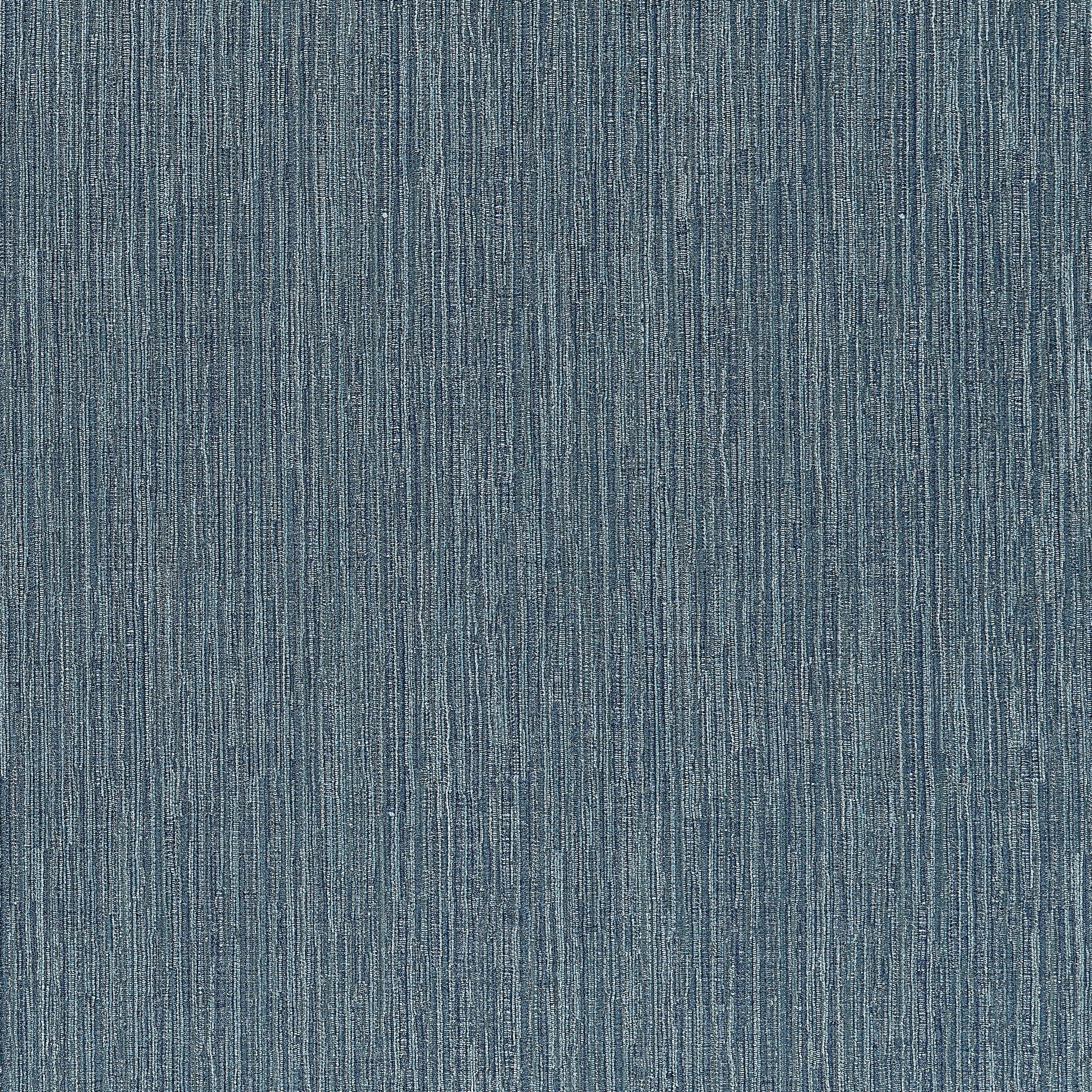 Zeta fabric in denim color - pattern number W724492 - by Thibaut in the Yutori collection