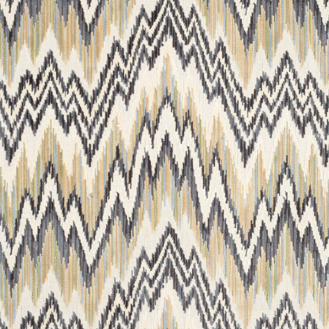 Rhythm Velvet fabric in grain and charcoal color - pattern number W72819 - by Thibaut in the Woven Resource 13: Fusion Velvets collection