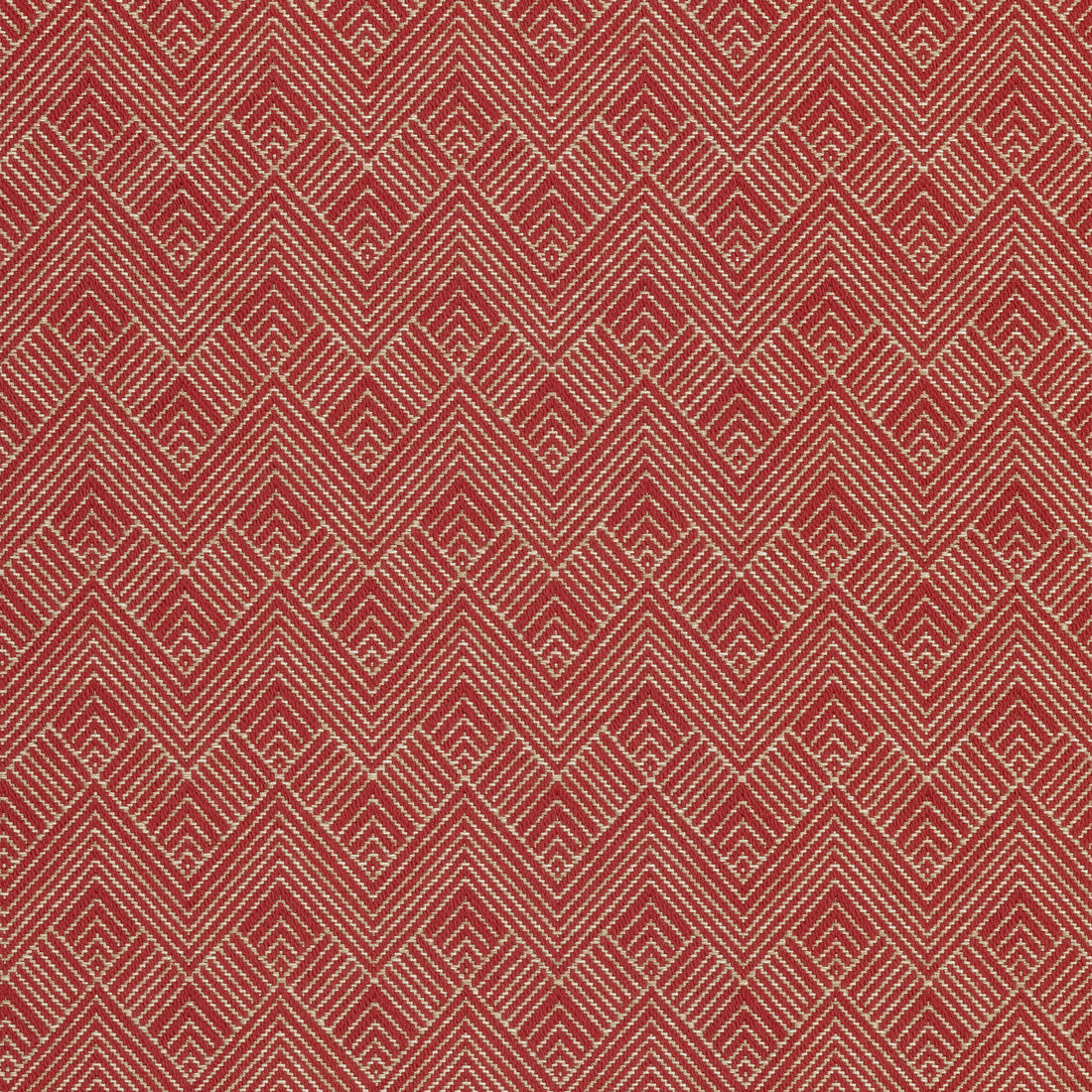 Maddox fabric in cinnabar color - pattern number W73326 - by Thibaut in the Nomad collection