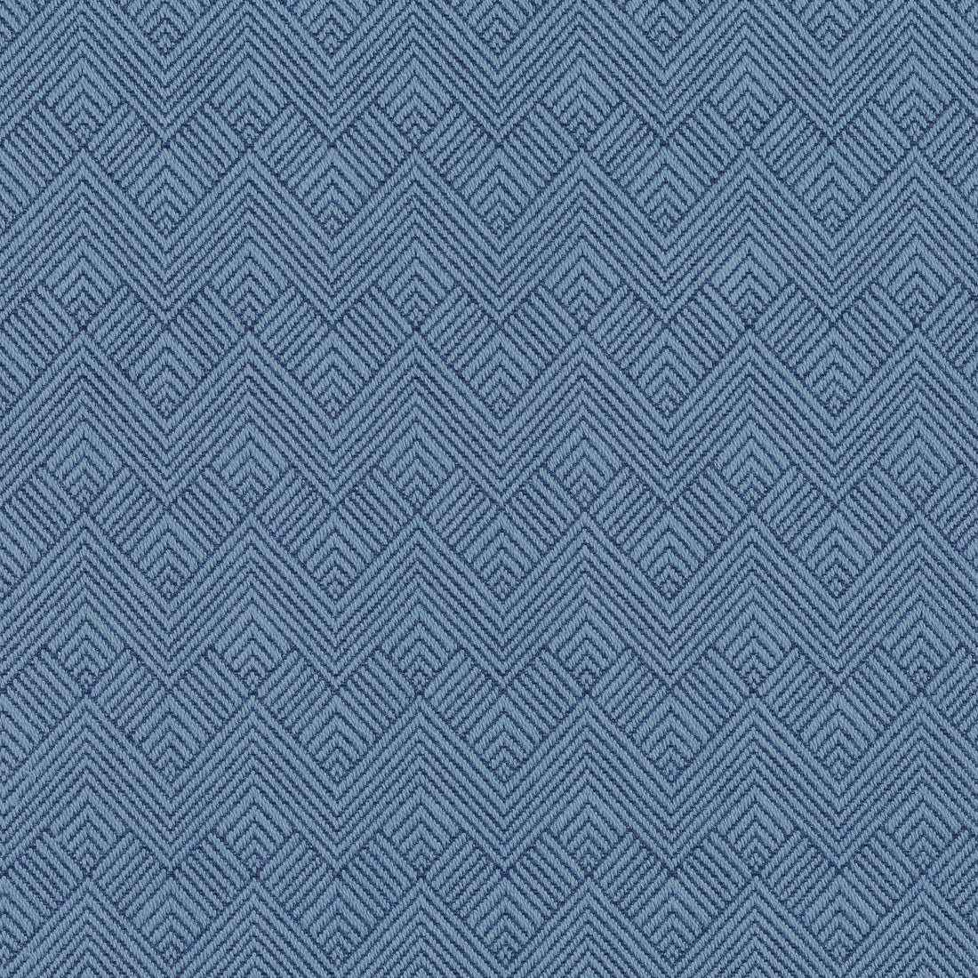 Maddox fabric in true blue color - pattern number W73337 - by Thibaut in the Nomad collection