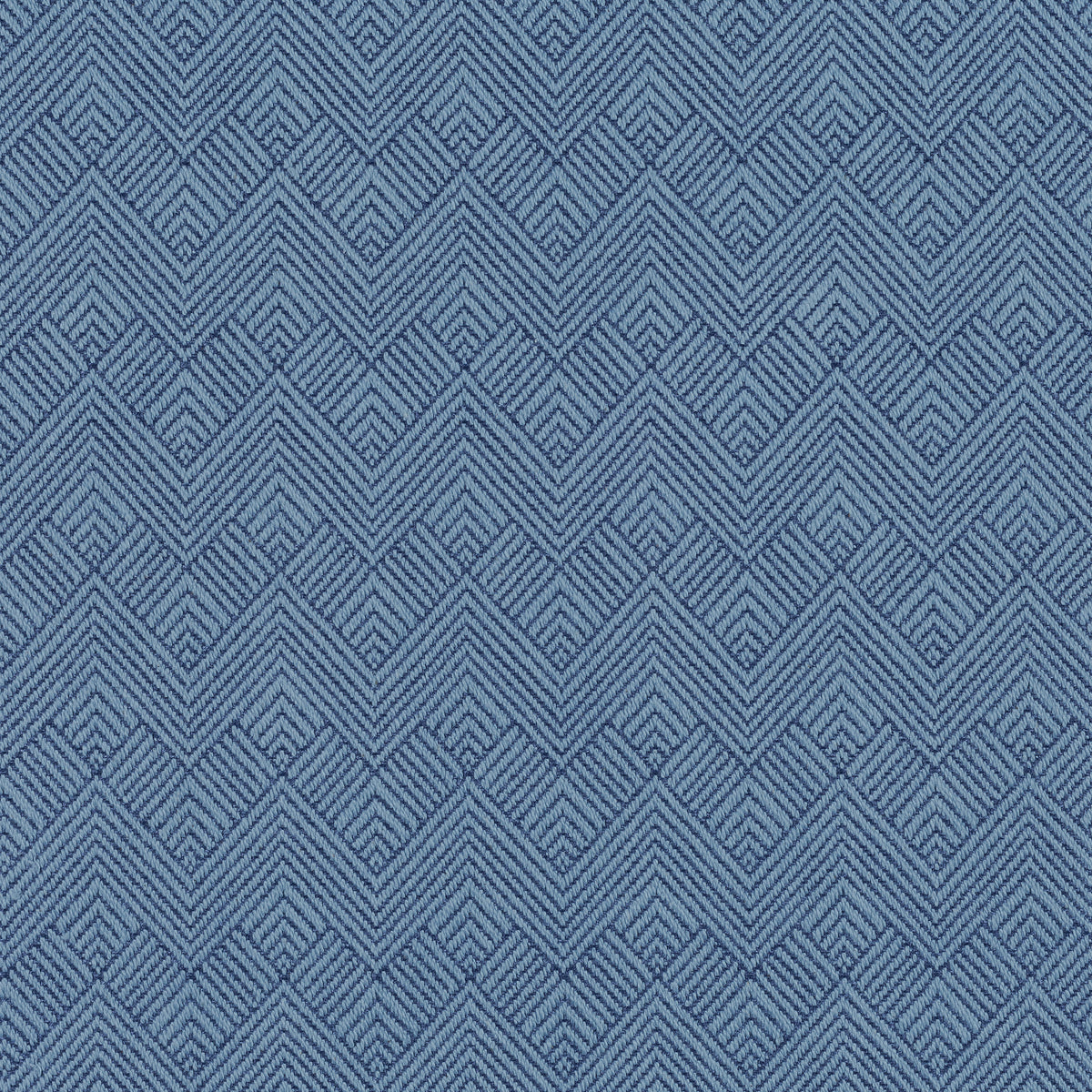 Maddox fabric in true blue color - pattern number W73337 - by Thibaut in the Nomad collection