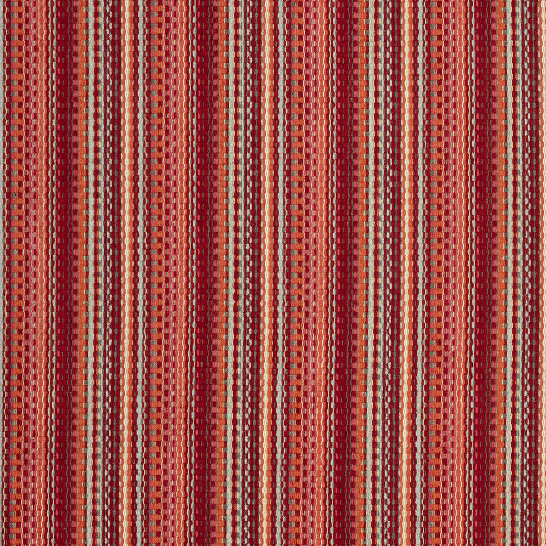 Kachina fabric in red color - pattern number W73356 - by Thibaut in the Nomad collection