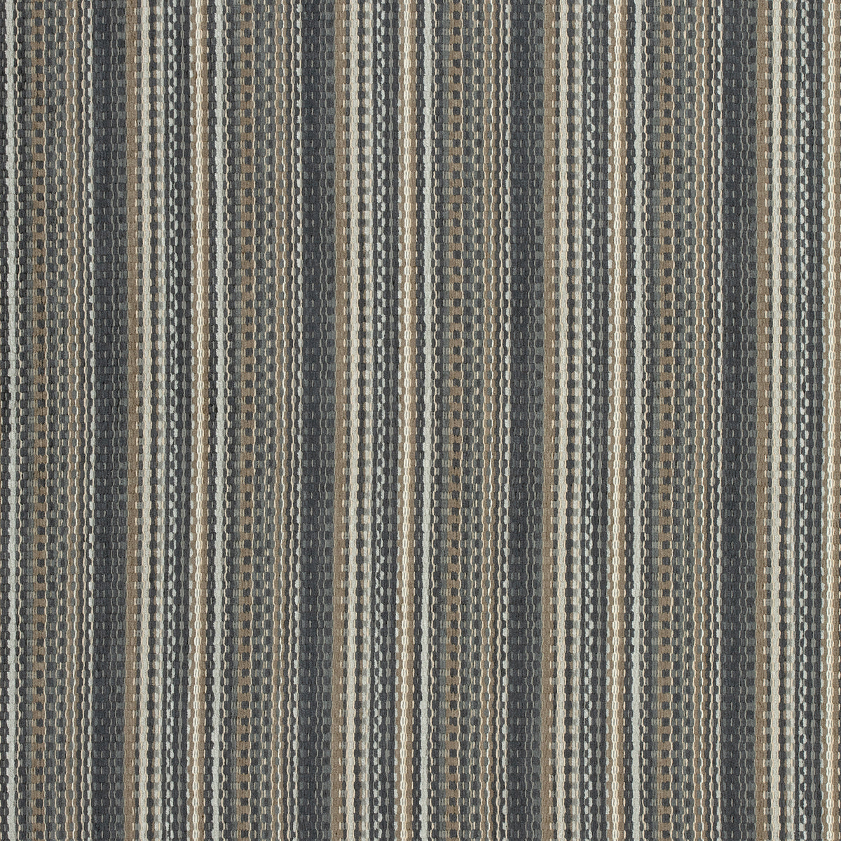Kachina fabric in charcoal color - pattern number W73359 - by Thibaut in the Nomad collection