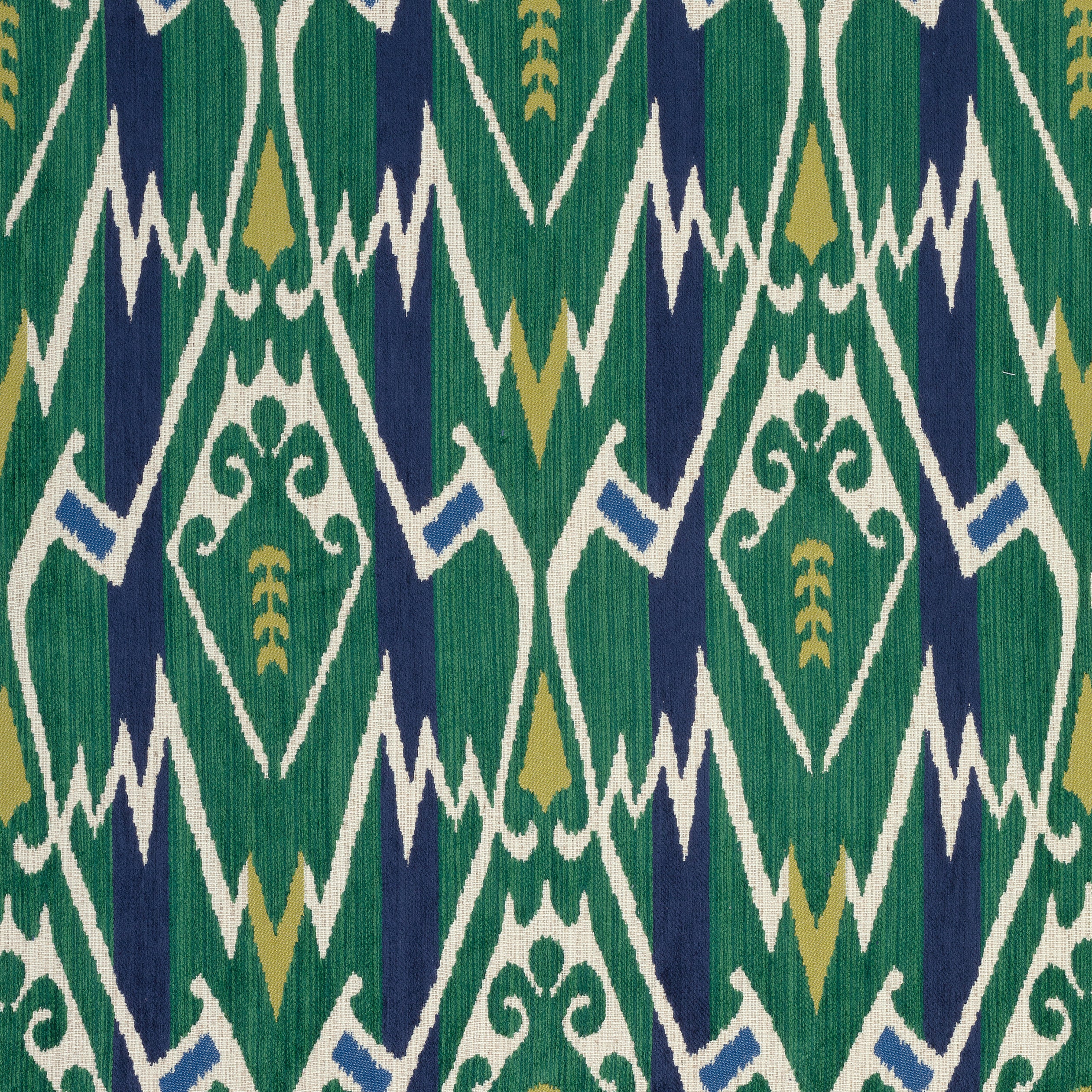 Nomad fabric in green color - pattern number W73367 - by Thibaut in the Nomad collection