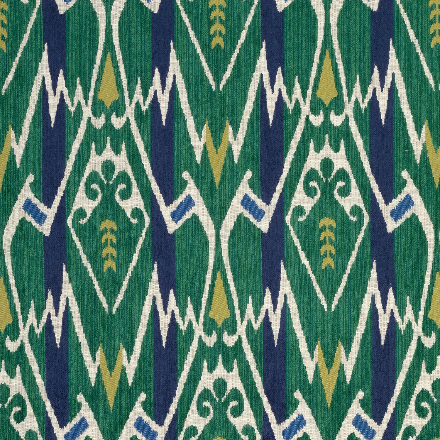 Nomad fabric in green color - pattern number W73367 - by Thibaut in the Nomad collection