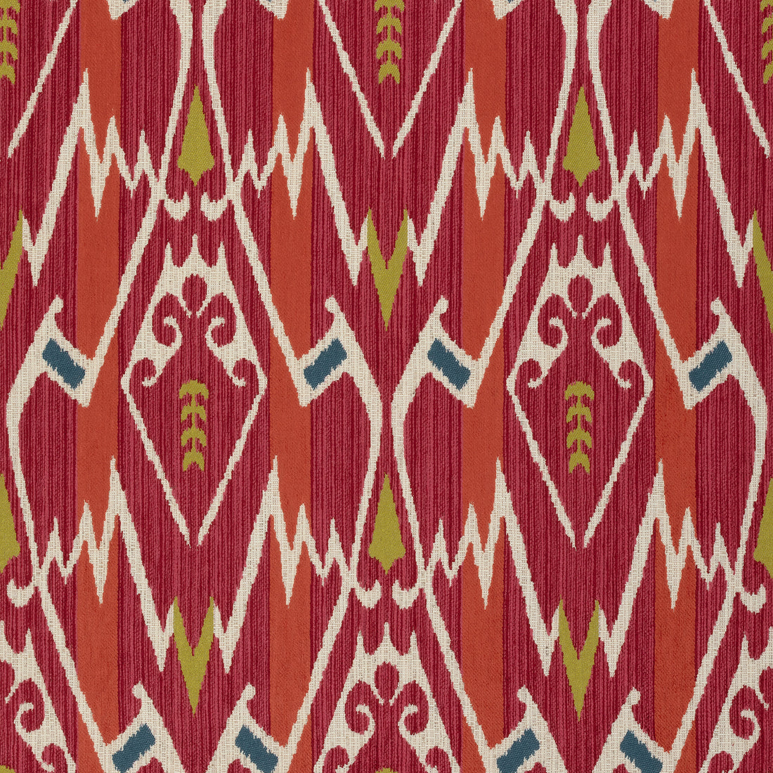 Nomad fabric in red color - pattern number W73369 - by Thibaut in the Nomad collection