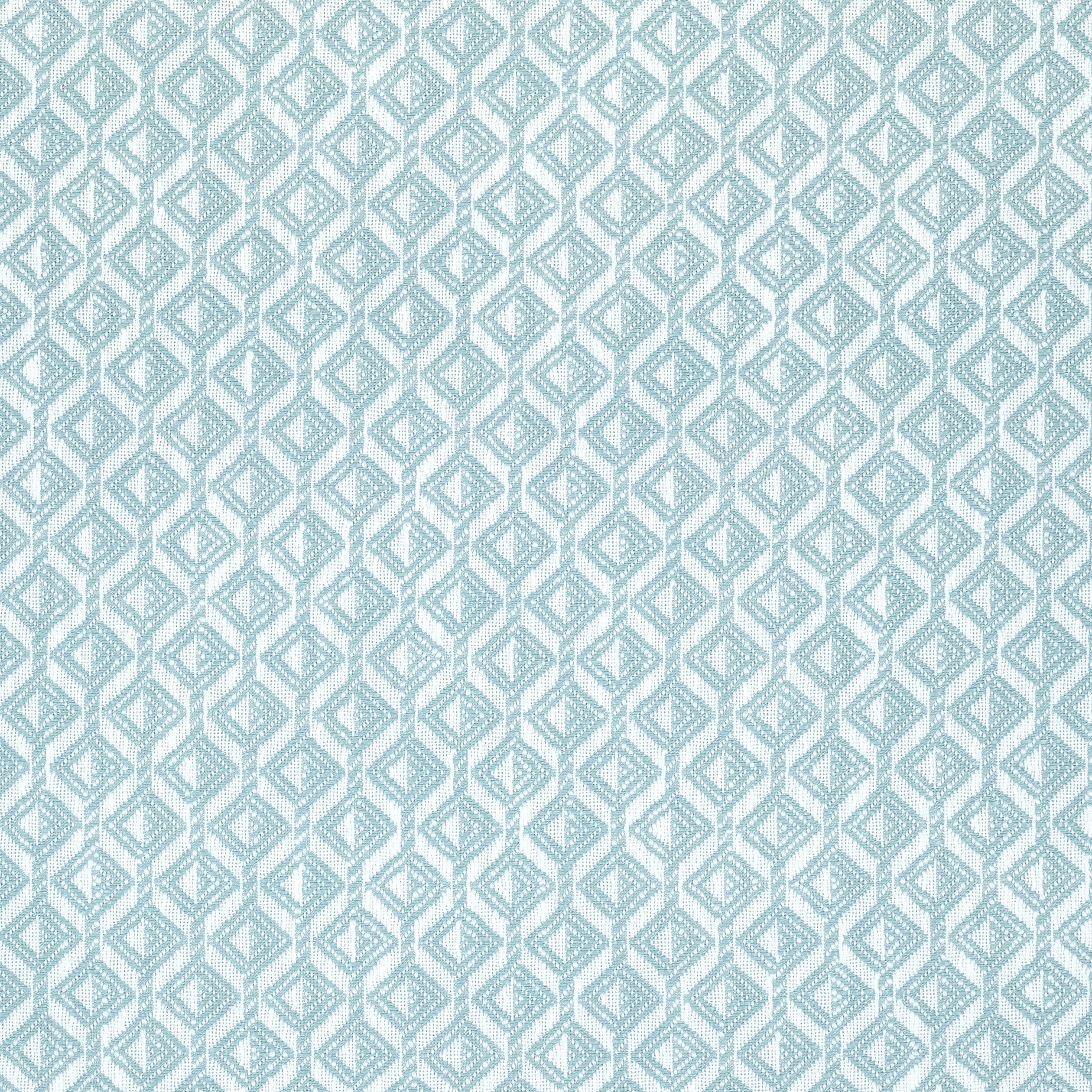 Trion fabric in aqua color - pattern number W73457 - by Thibaut in the Landmark collection