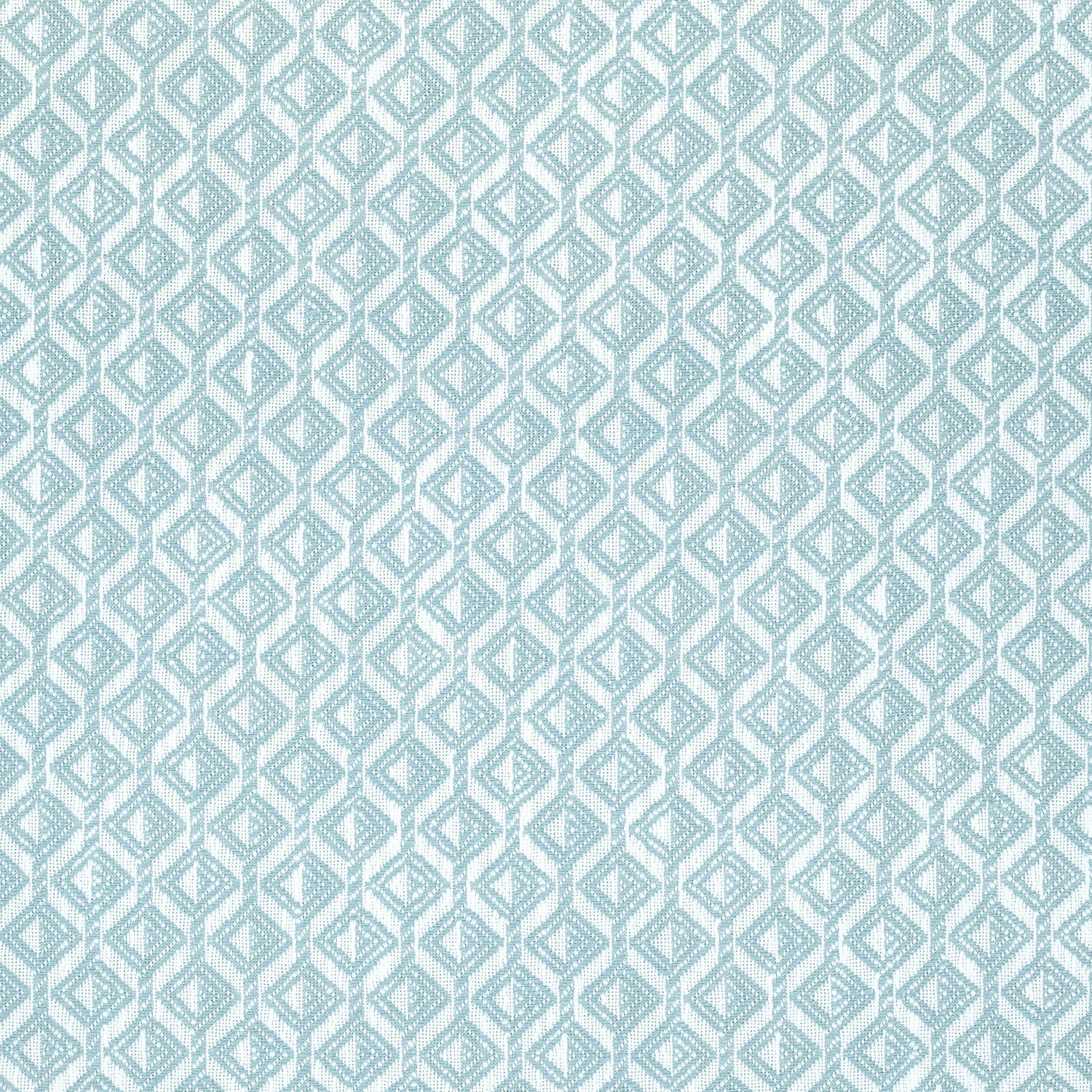 Trion fabric in aqua color - pattern number W73457 - by Thibaut in the Landmark collection