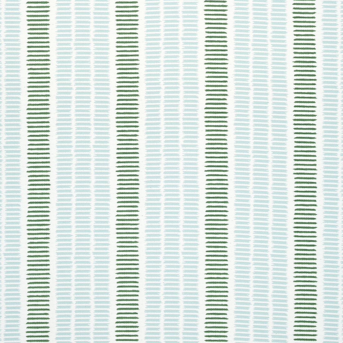 Topsail Stripe fabric in seafoam and kelly green color - pattern number W73517 - by Thibaut in the Landmark collection