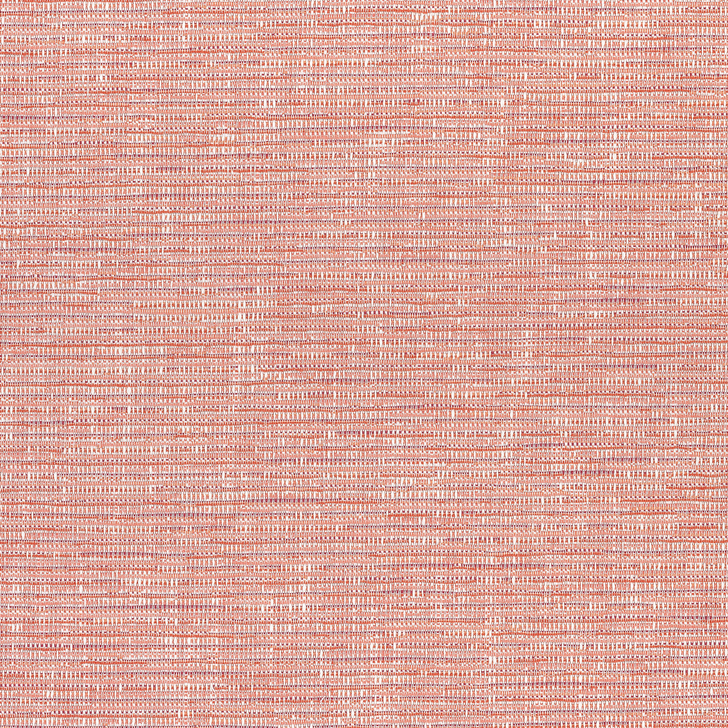Cadence fabric in coral color - pattern number W74037 - by Thibaut in the Cadence collection