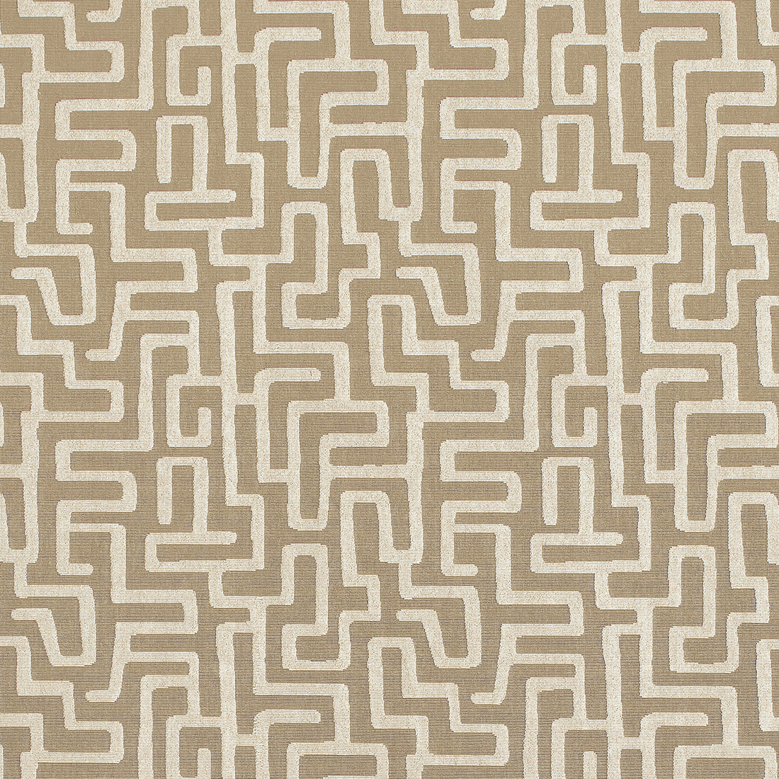 Terrace Lane fabric in beige color - pattern number W742028 - by Thibaut in the Sojourn collection