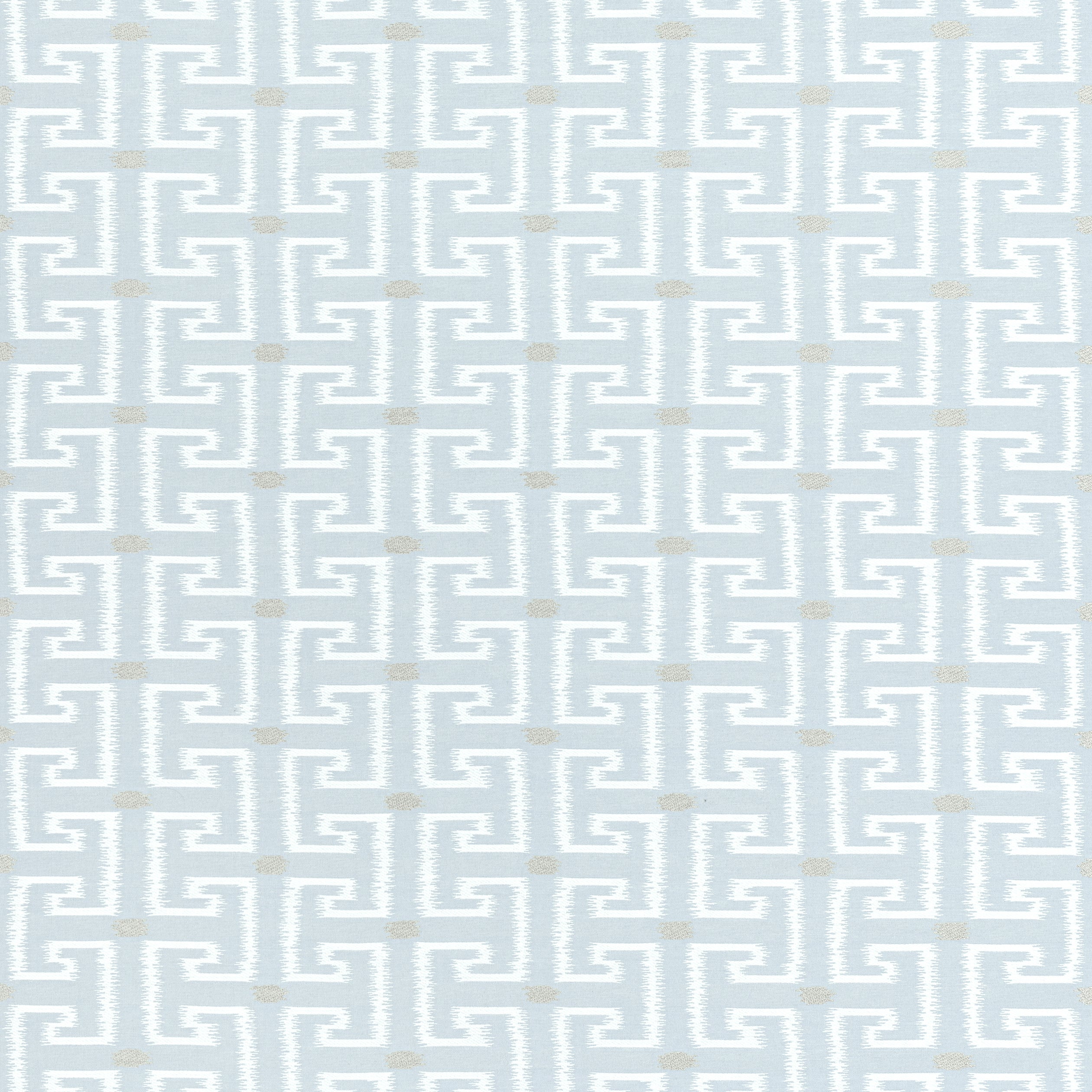 Rhodes fabric in glacier color - pattern number W74231 - by Thibaut in the Passage collection