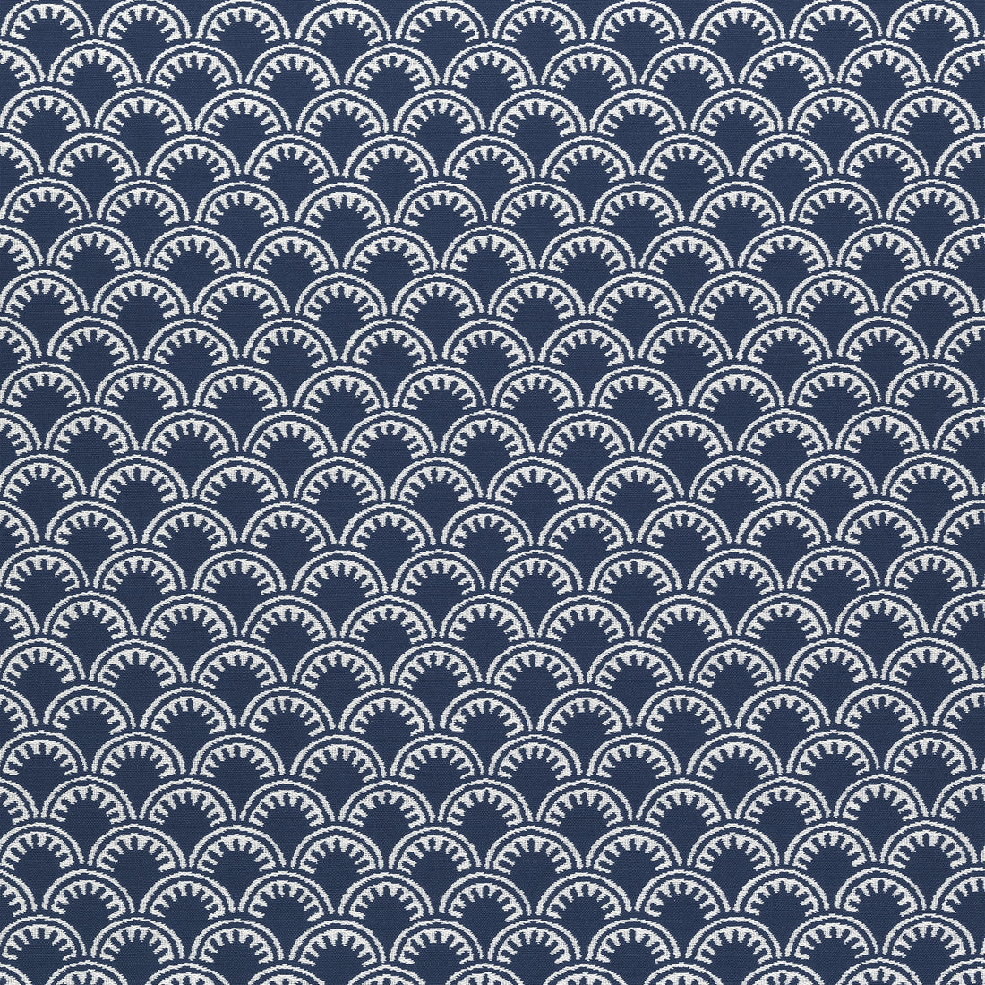 Maisie fabric in navy color - pattern number W74639 - by Thibaut in the Festival collection